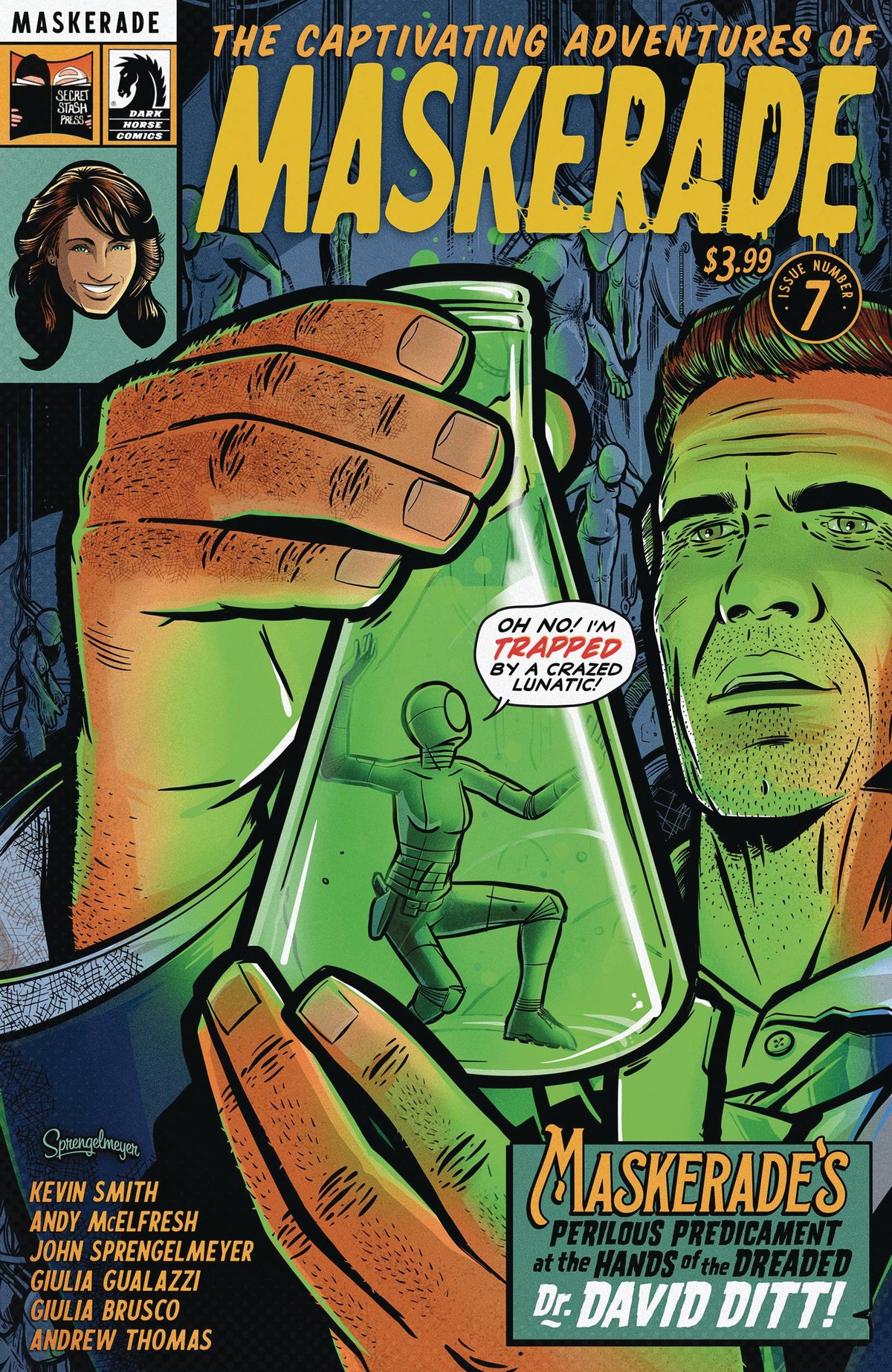 Dark Horse Comic Books MASKERADE #7 (OF 8) CVR A SPRENGELMEYER 76156801002200711 MAY231284