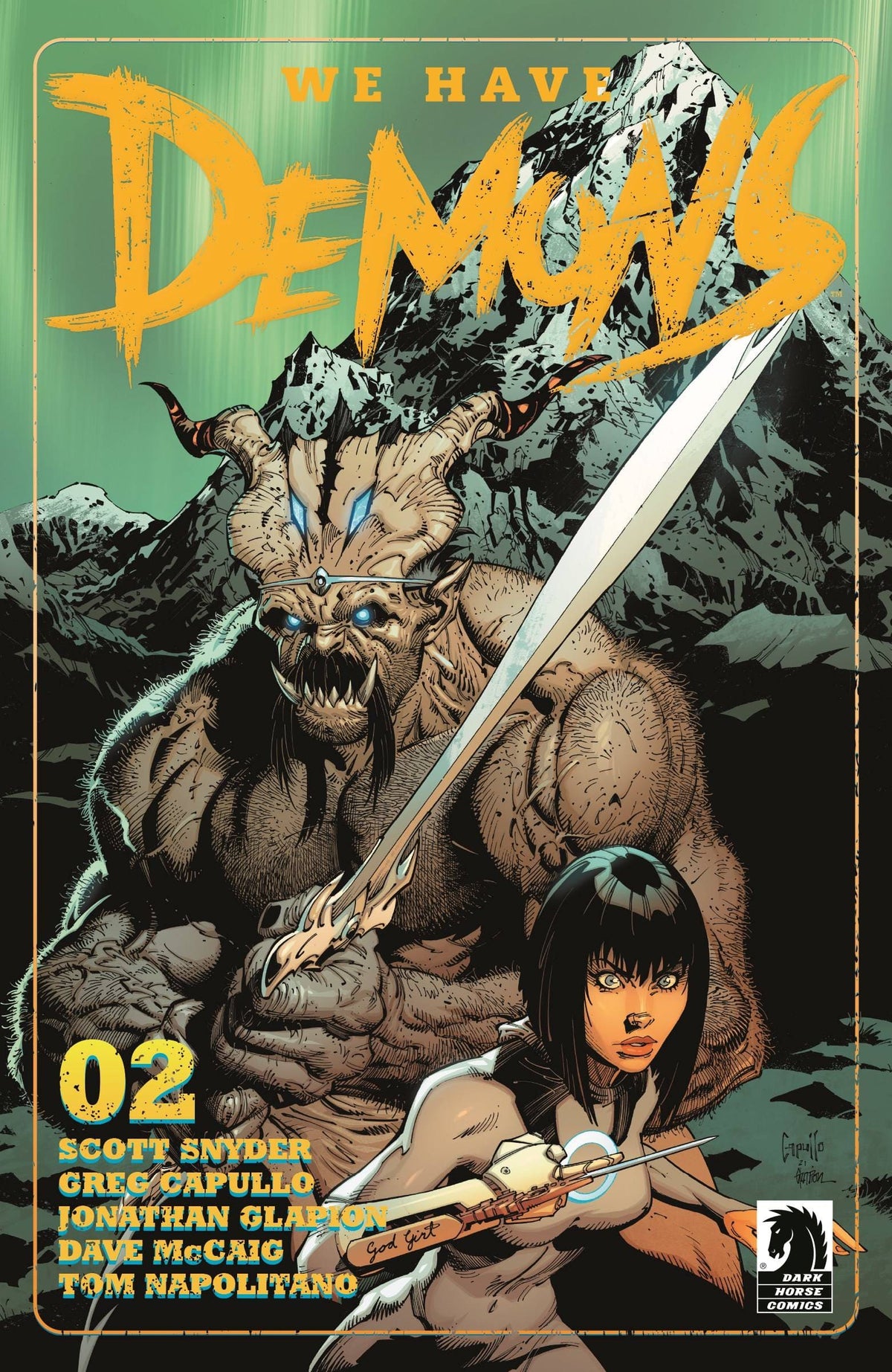 WE HAVE DEMONS #2 COVER C FOIL CAPULLO - Third Eye