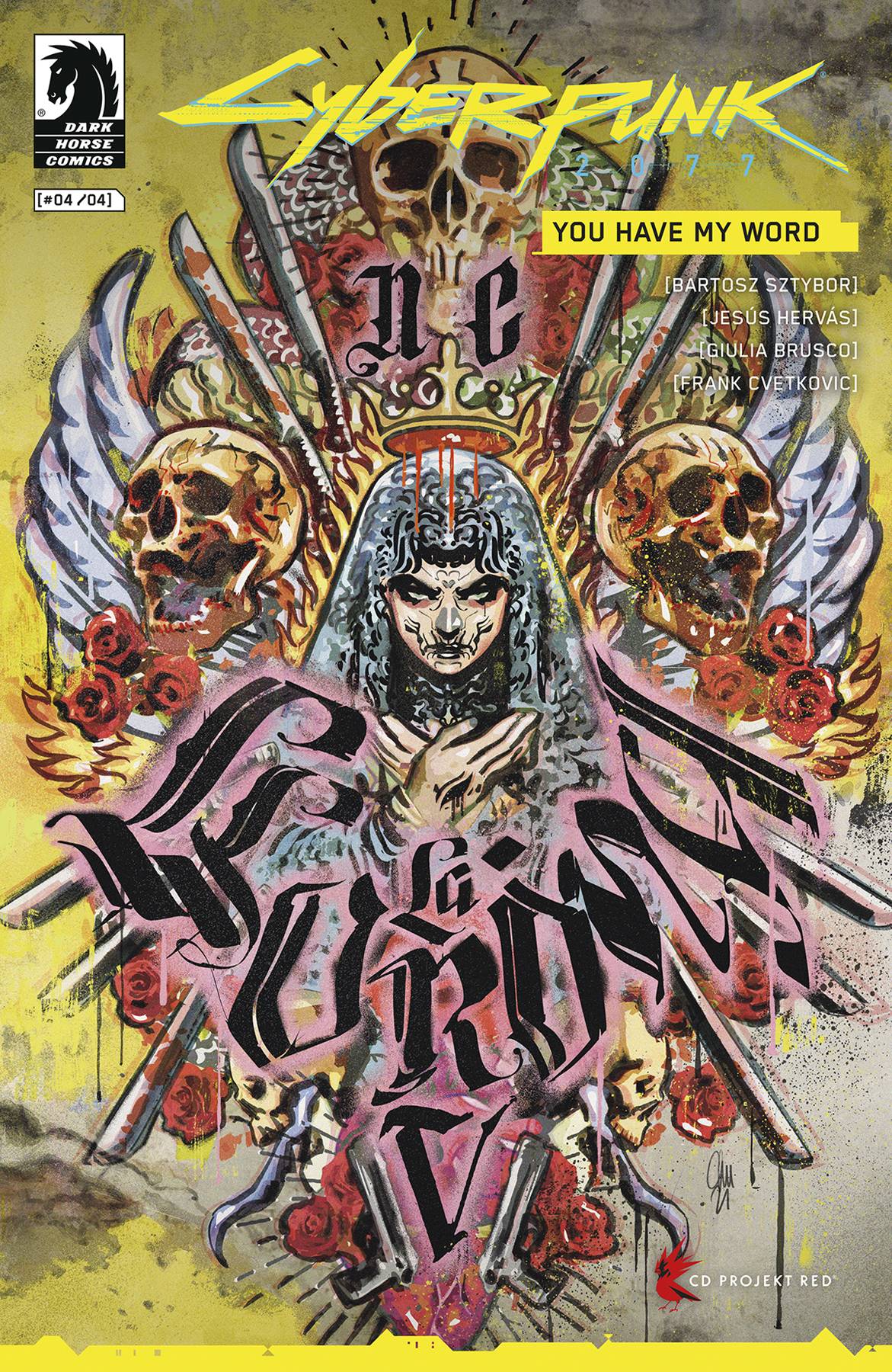 Dark Horse Comics Comic Books CYBERPUNK 2077 YOU HAVE MY WORD #4 (OF 4) CVR A HERVAS 76156800799200411 FEB220371