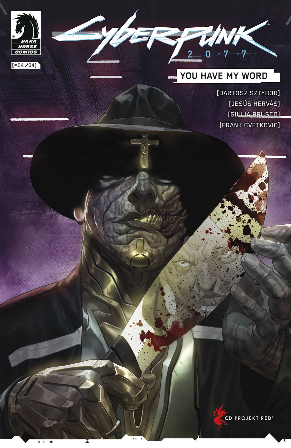 Dark Horse Comics Comic Books CYBERPUNK 2077 YOU HAVE MY WORD #4 (OF 4) CVR B DE LATORRE 76156800799200421 FEB220372