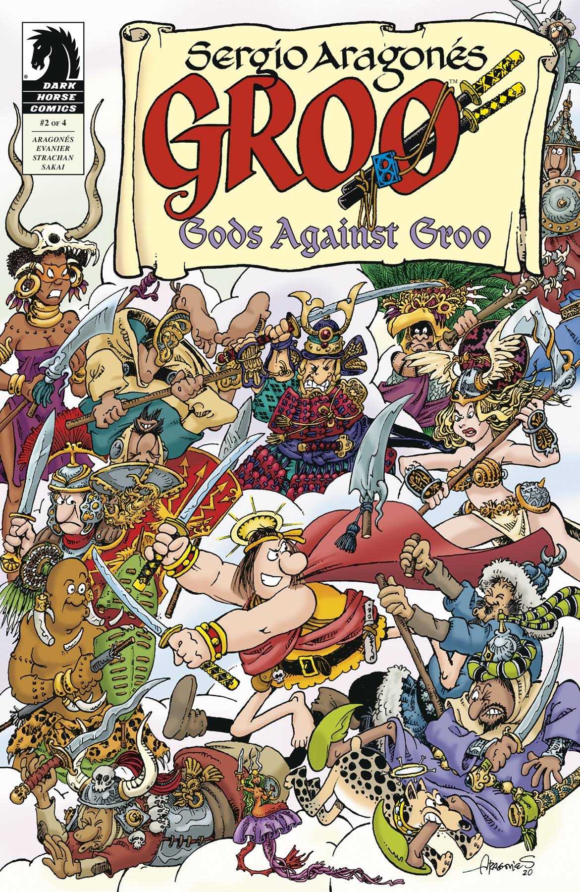 Dark Horse Comics Comic Books GROO GODS AGAINST GROO #2 (OF 4) 76156801036700211 NOV220469