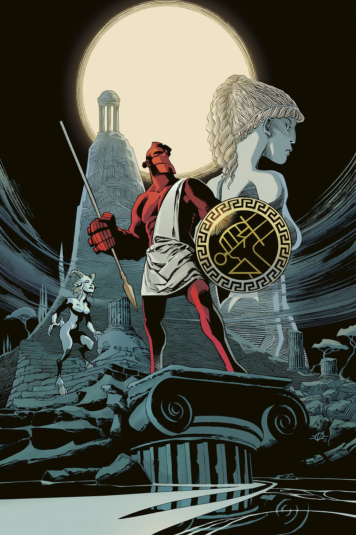 HELLBOY & BPRD NIGHT OF THE CYCLOPS ONE-SHOT CVR A - Third Eye