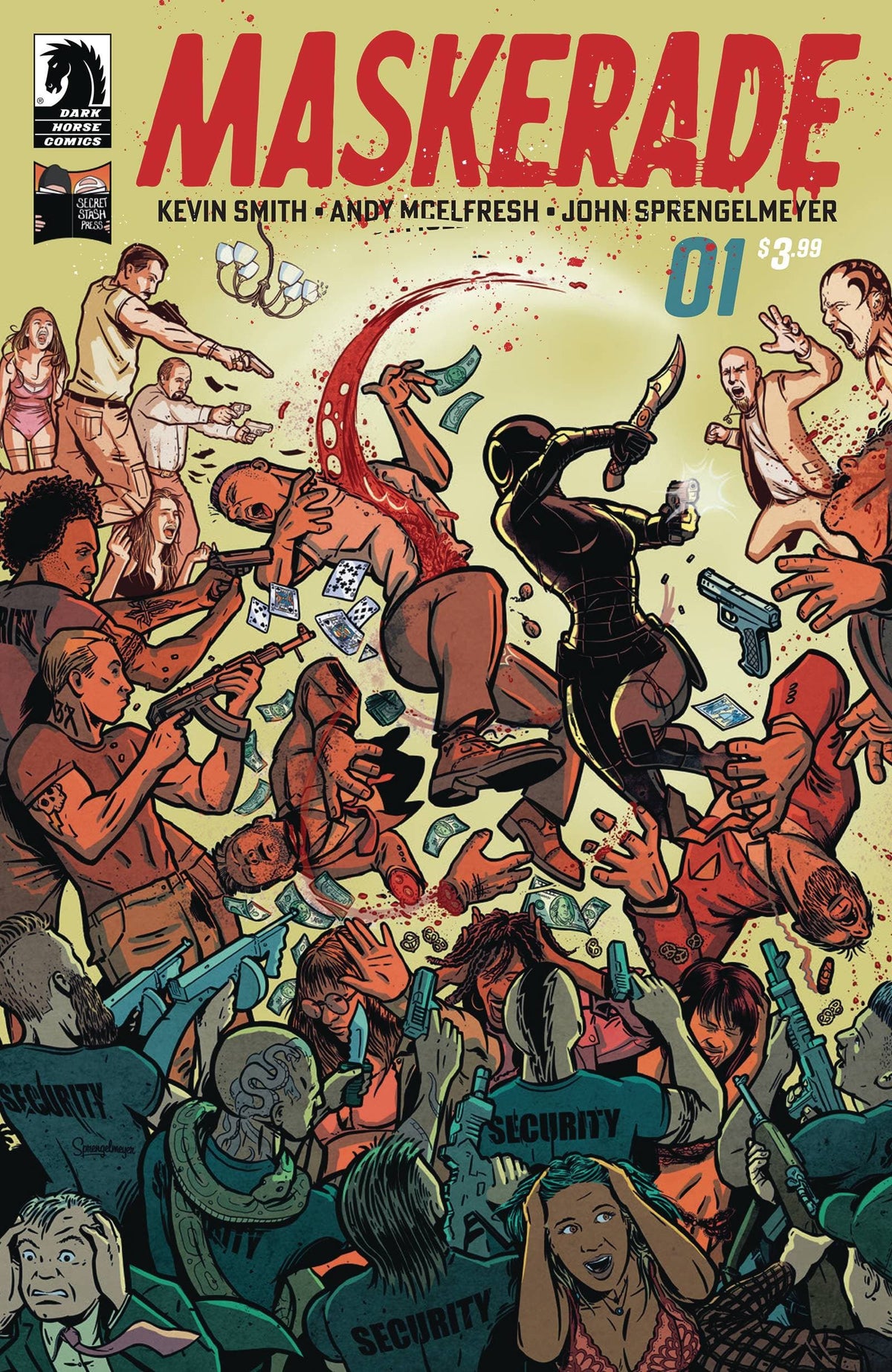 Dark Horse Comics Comic Books MASKERADE #1 (OF 4) CVR A  SPRENGELMEYER 76156801002200111 JUL220370