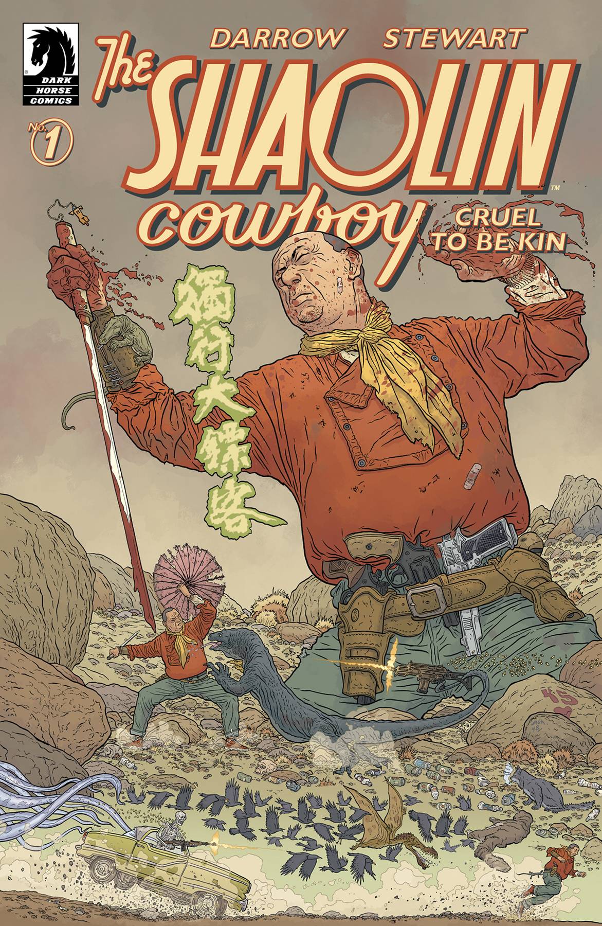 Dark Horse Comics Comic Books SHAOLIN COWBOY CRUEL TO BE KIN #1 (OF 7) CVR A DARROW 76156800922400111 MAR220307