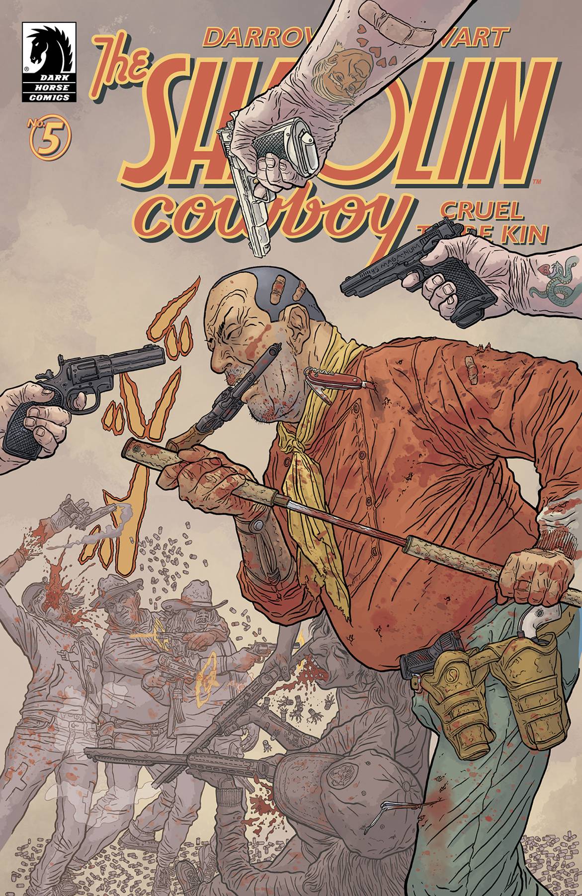 Dark Horse Comics Comic Books SHAOLIN COWBOY CRUEL TO BE KIN #5 (OF 7) CVR A DARROW (MR) 76156800922400511 JUL220419
