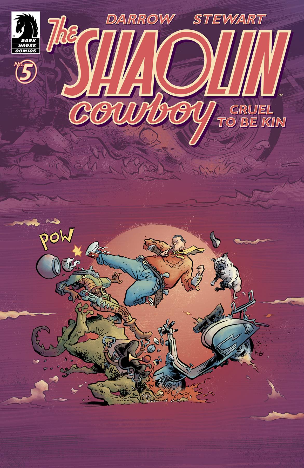 Dark Horse Comics Comic Books SHAOLIN COWBOY CRUEL TO BE KIN #5 (OF 7) CVR C MOON (MR) 76156800922400531 JUL220421