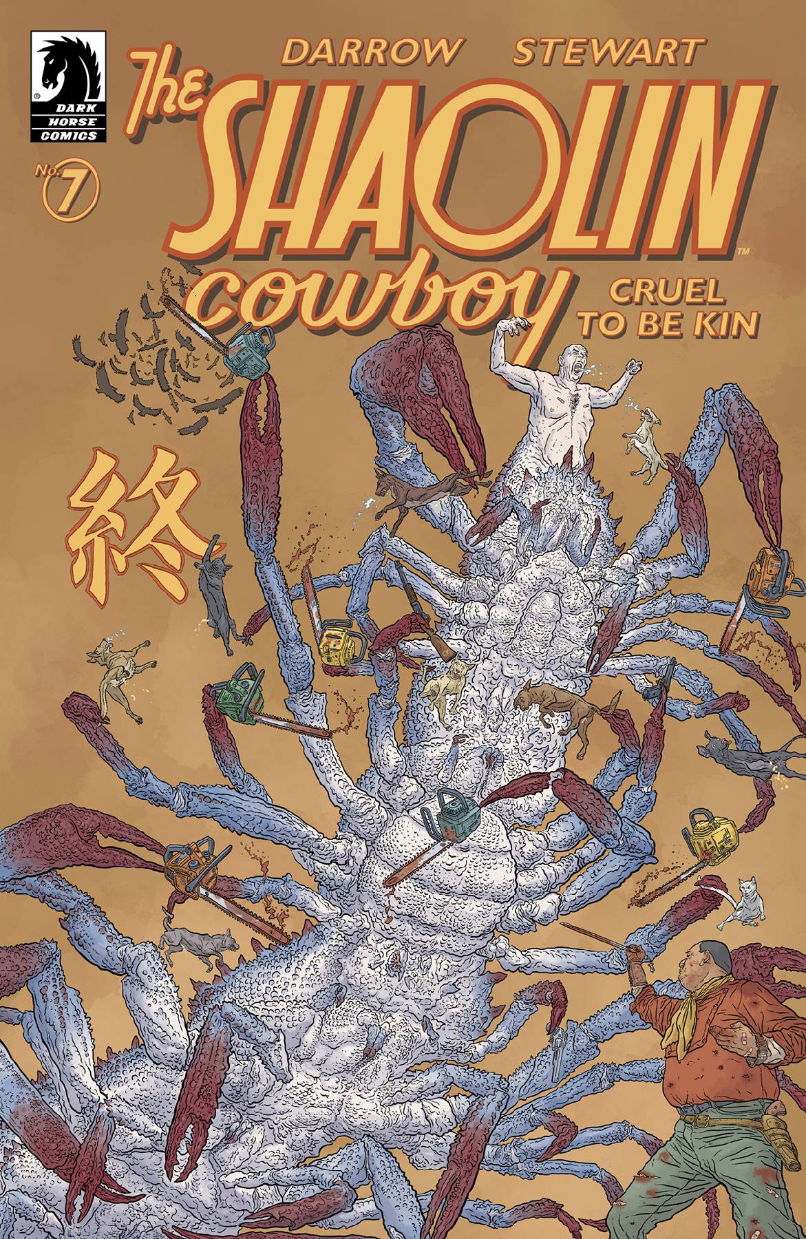 Dark Horse Comics Comic Books SHAOLIN COWBOY CRUEL TO BE KIN #7 (OF 7) CVR A DARROW (MR) 76156800922400711 SEP220483