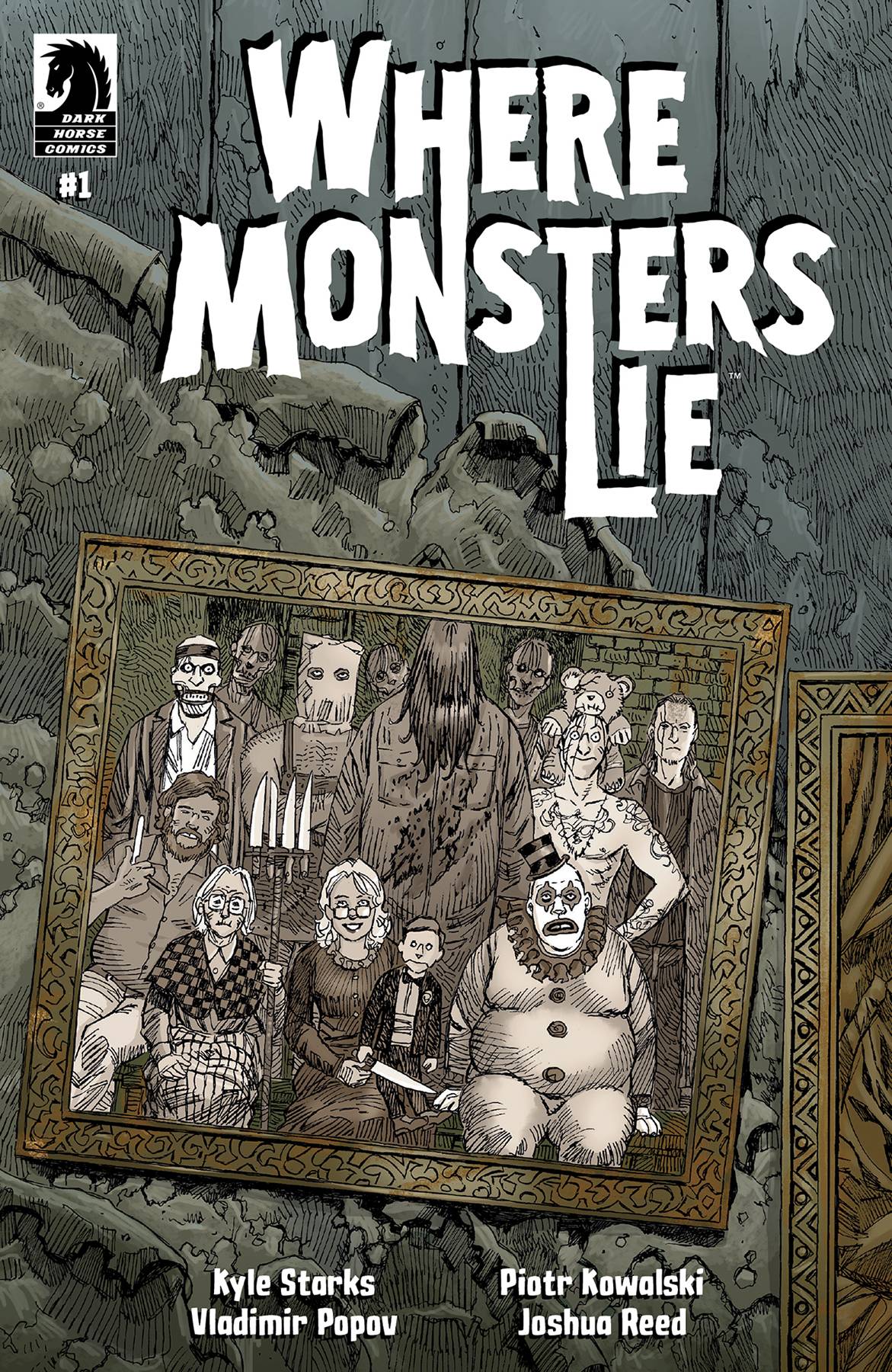 Dark Horse Comics Comic Books WHERE MONSTERS LIE #1 (OF 4) CVR A 76156801054100111 DEC220419