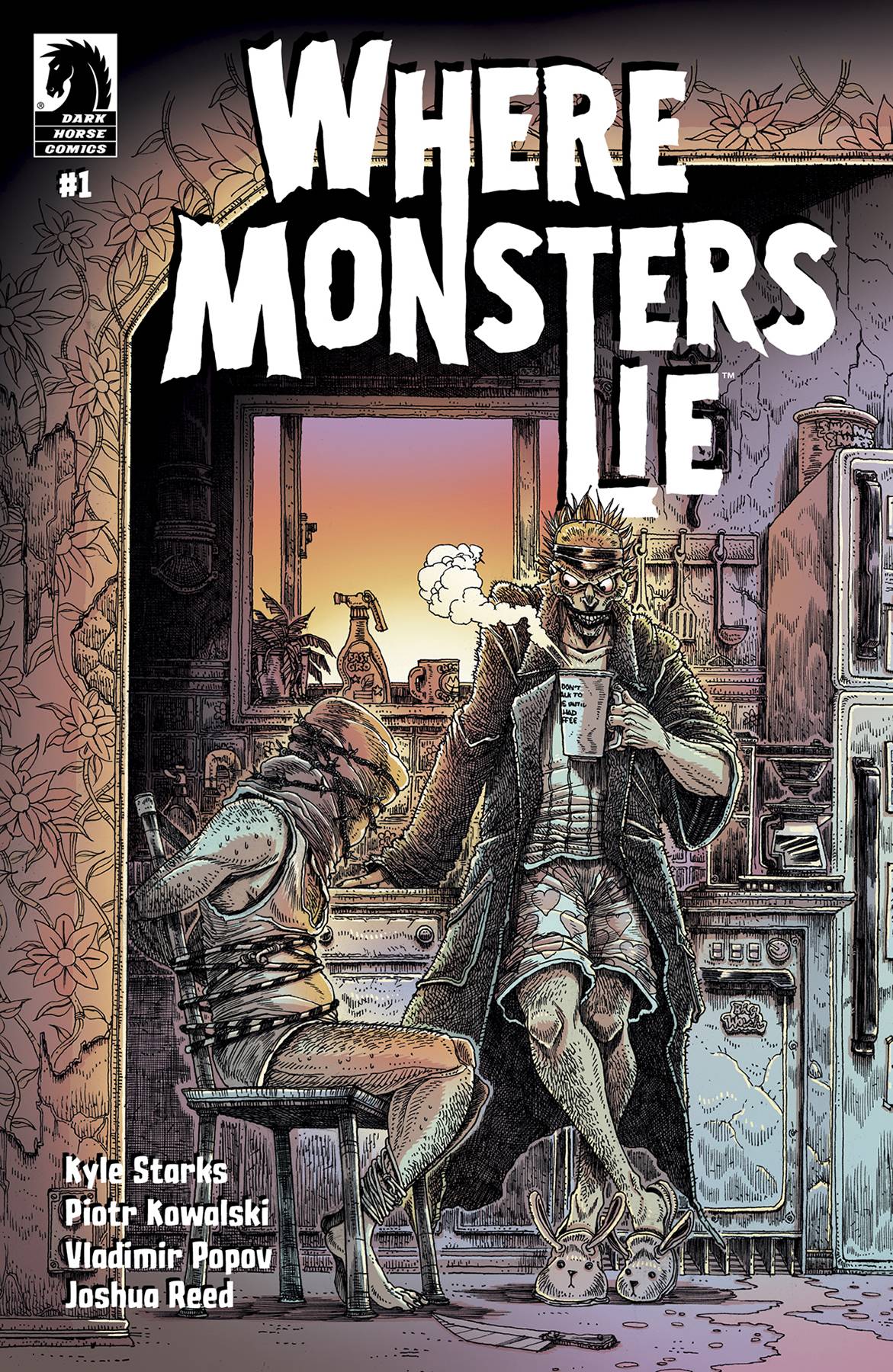 Dark Horse Comics Comic Books WHERE MONSTERS LIE #1 (OF 4) CVR B STOKOE 76156801054100121 DEC220420