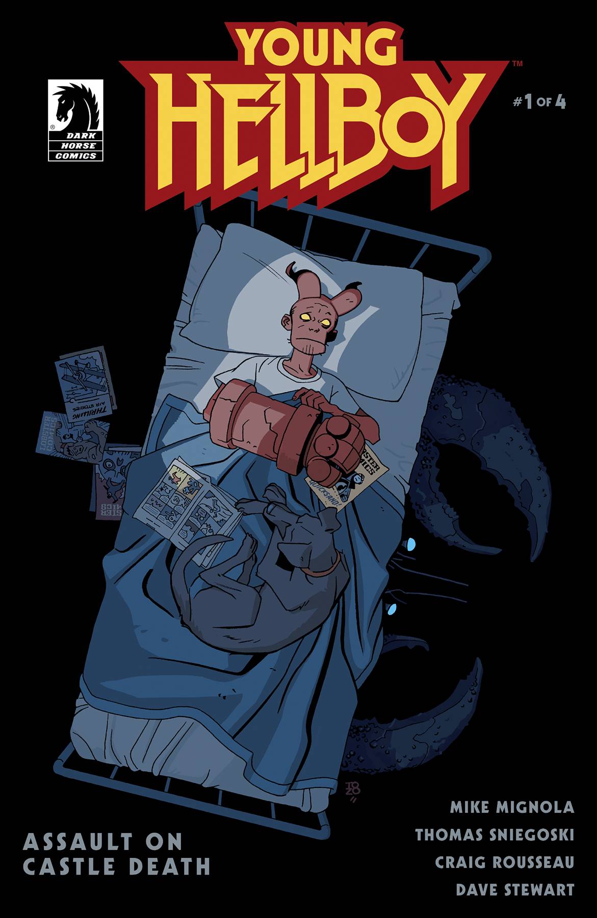 YOUNG HELLBOY ASSAULT ON CASTLE DEATH #1 (OF 4) CVR B ZONJIC - Third Eye