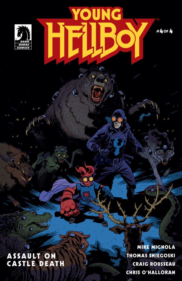 YOUNG HELLBOY ASSAULT ON CASTLE DEATH #4 (OF 4) CVR A SMITH - Third Eye