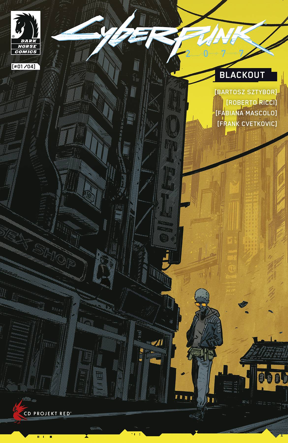 Dark Horse Comics Comic Books CYBERPUNK 2077 BLACKOUT #1 (OF 4) CVR A RICCI (MR) 76156800946000111 APR220279