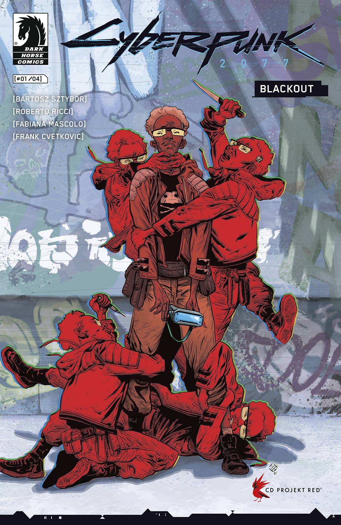 Dark Horse Comics Comic Books CYBERPUNK 2077 BLACKOUT #1 (OF 4) CVR B FIUMARA (MR) 76156800946000121 APR220280