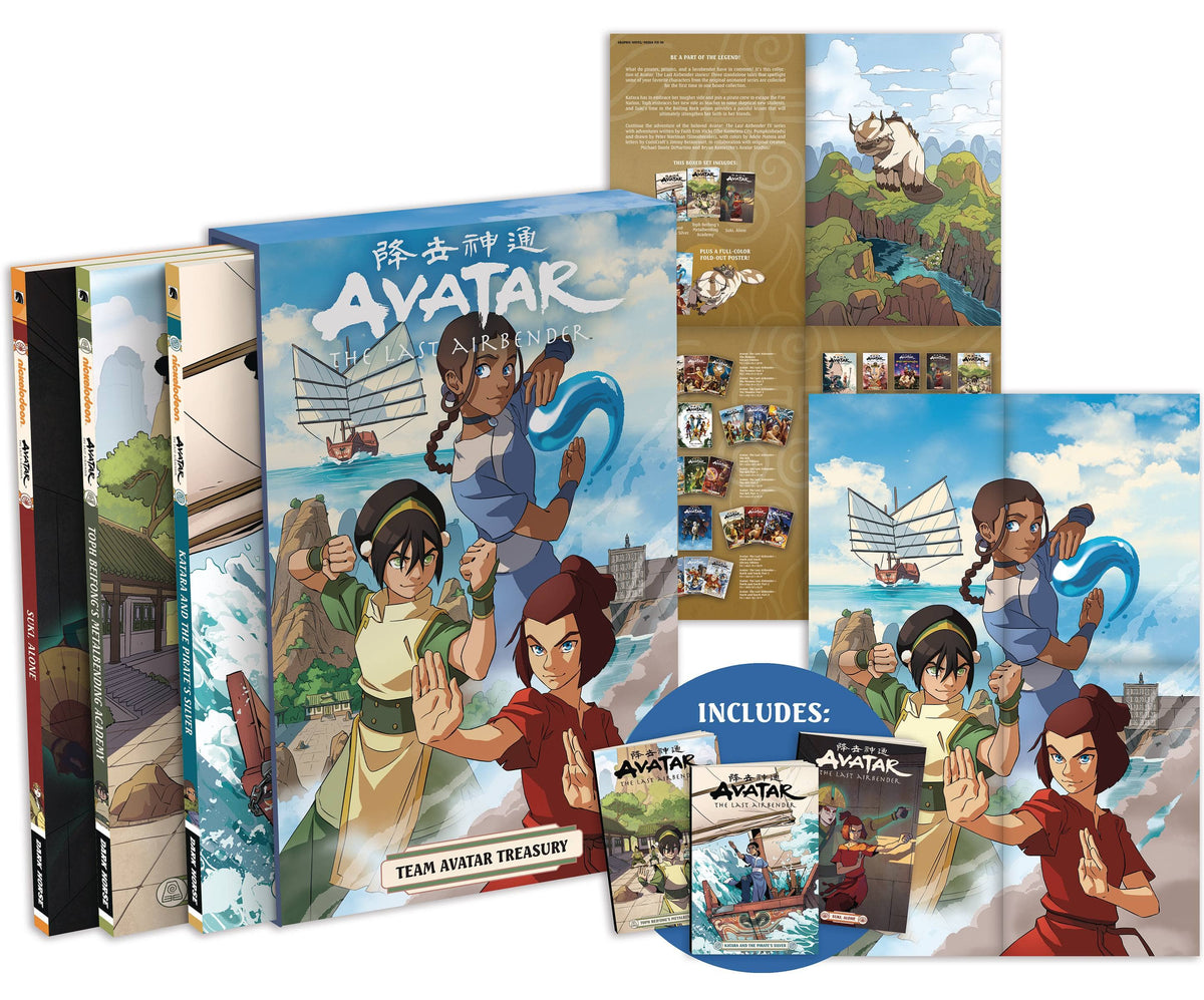 DARK HORSE PRH Graphic Novel > Kids Avatar Last Airbender TP Box Set 9781506732053 JUN220546