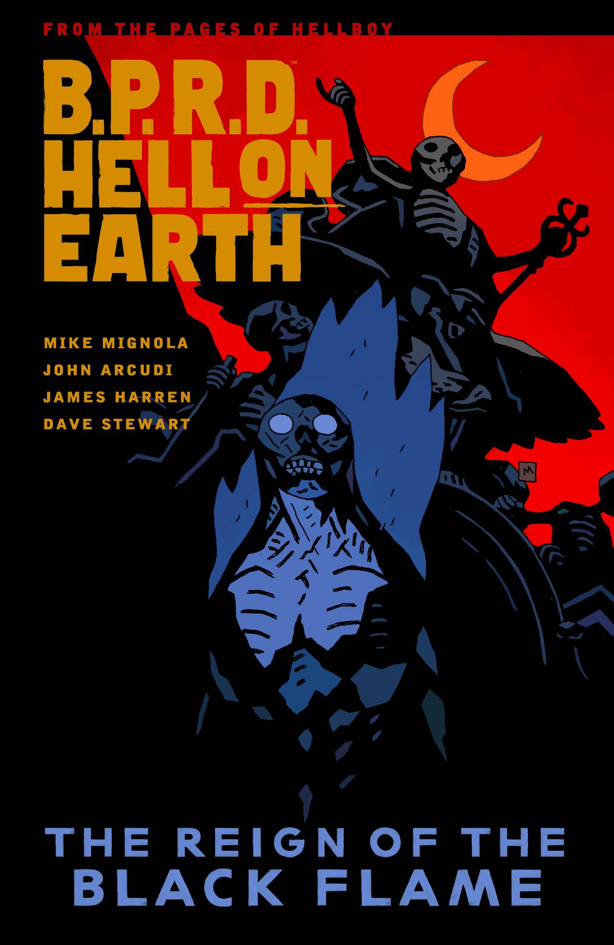 DARK HORSE PRH Graphic Novel Bprd Hell On Earth TP Vol 09 Reign Of Black Flame 9781616554712 JUN220483