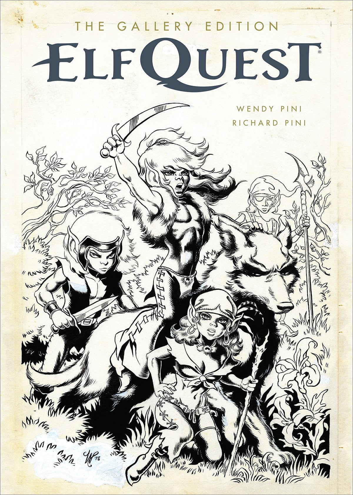 DARK HORSE PRH Graphic Novel Elfquest Original Quest Gallery ED HC 9781616554118 JUN140060