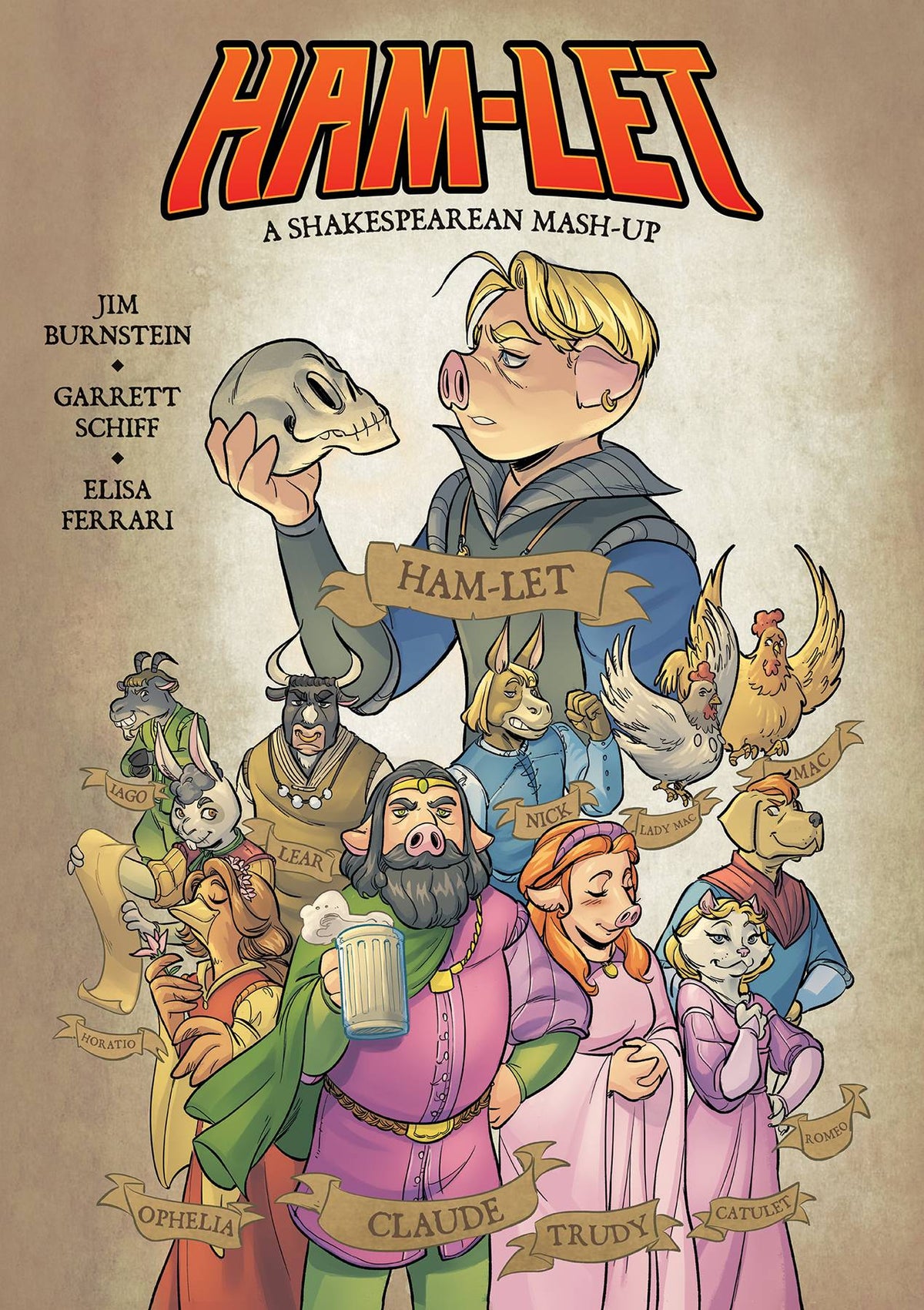 DARK HORSE PRH Graphic Novel Ham-Let Shakespearean Mash-Up HC 9781506720890 NOV210320