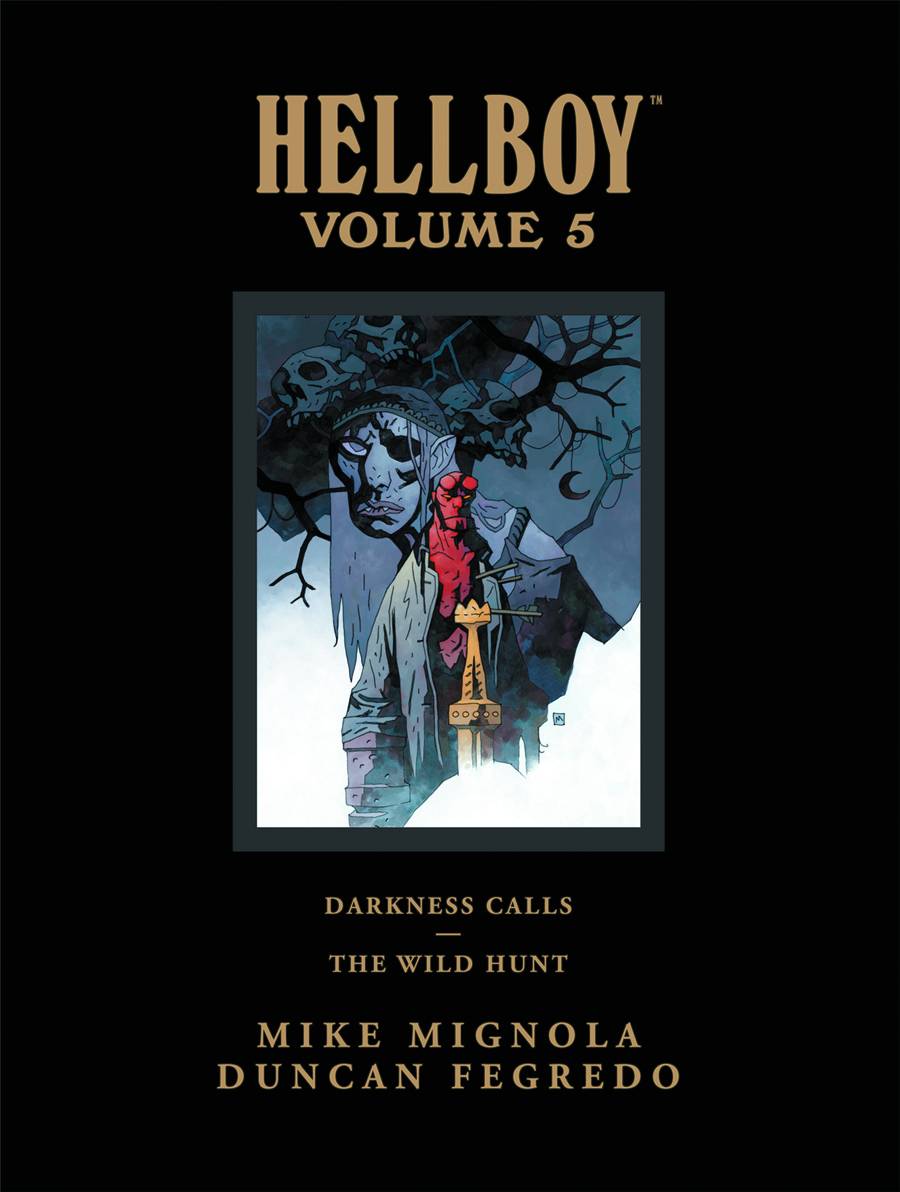 DARK HORSE PRH Graphic Novel Hellboy Library HC Vol 05 Darkness Calls Wild Hunt 9781595828866 AUG220382