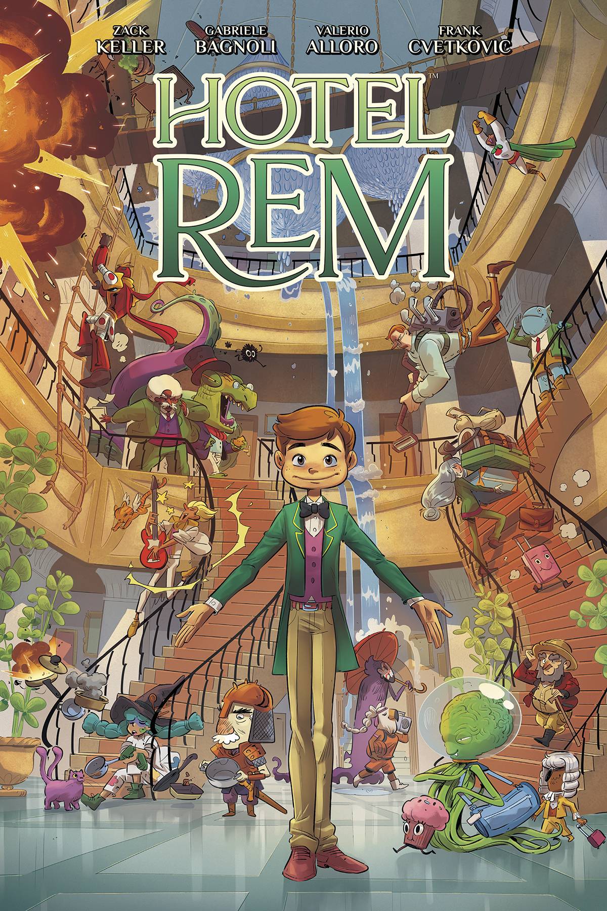 DARK HORSE PRH Graphic Novel Hotel Rem HC 9781506734880 NOV220476