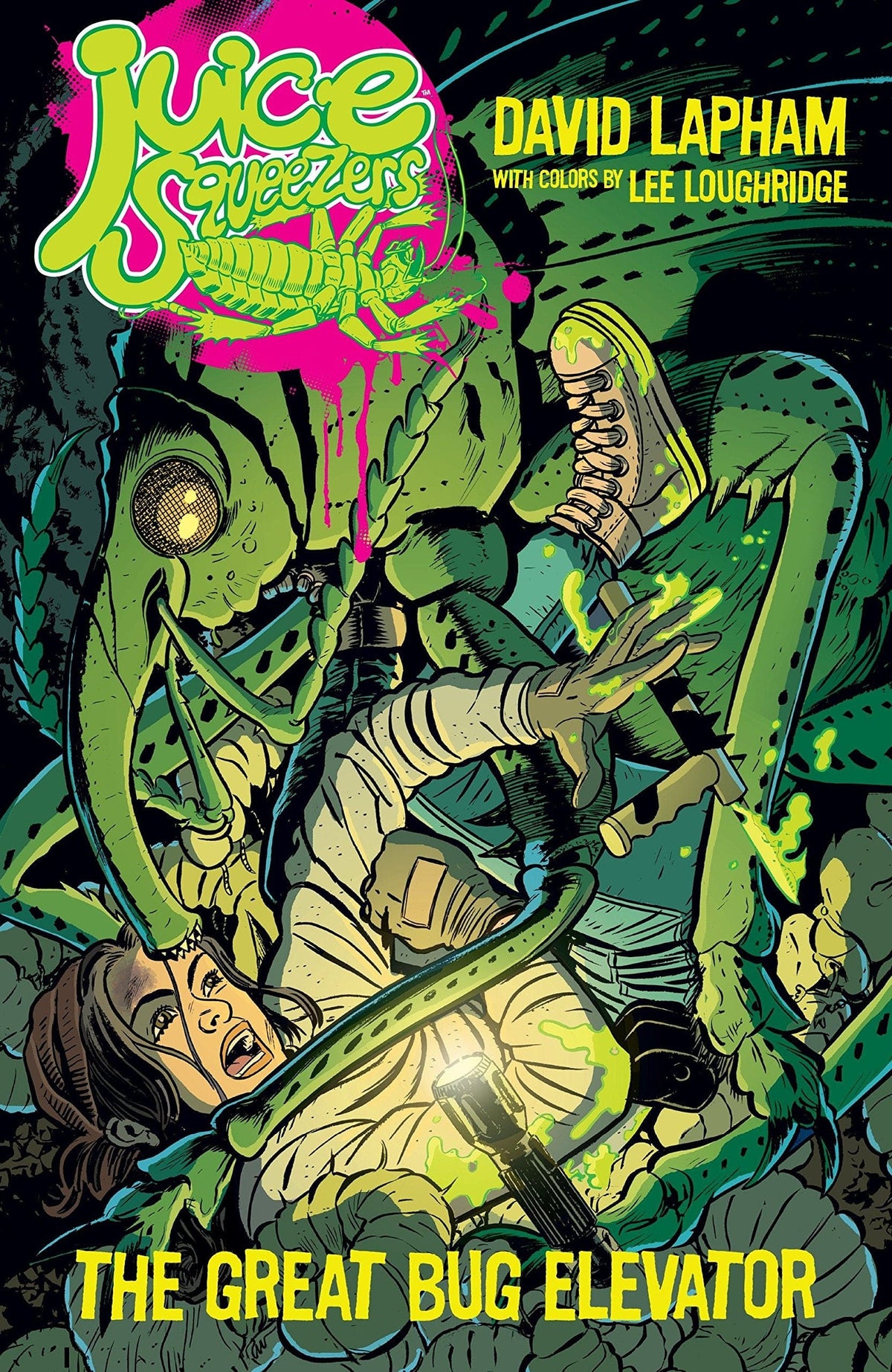 DARK HORSE PRH Graphic Novel Juice Squeezers TP Vol 01 Great Bug Elevator 9781616554385 APR140053