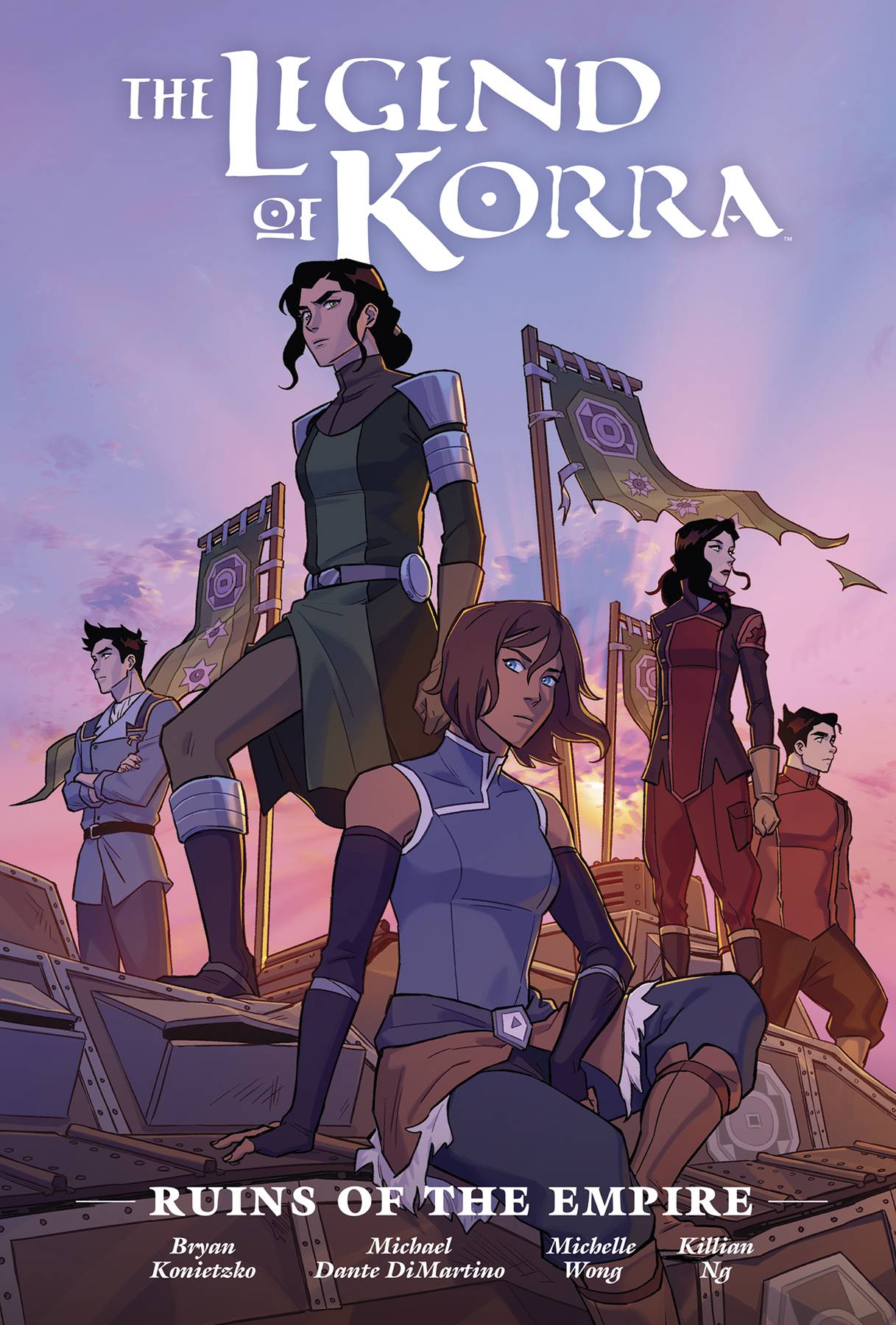 DARK HORSE PRH Graphic Novel Legend Of Korra Ruins Of Empire Library ED HC 9781506708935 SEP220604