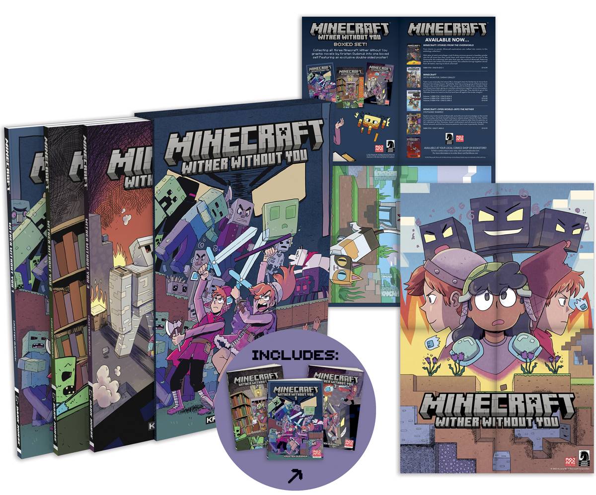 DARK HORSE PRH Graphic Novel Minecraft Wither Without You Box Set 9781506729008 JUN220544