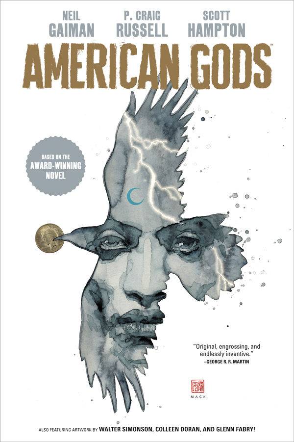 DARK HORSE PRH Graphic Novel Neil Gaiman American Gods HC Vol 01 Shadows 9781506703862 FEB220398