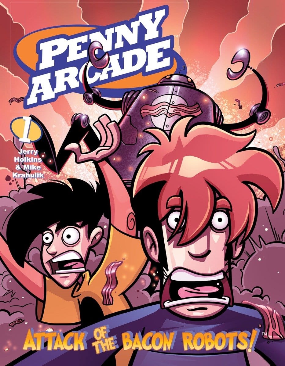 DARK HORSE PRH Graphic Novel Penny Arcade TP Vol 01 Attack Of The Bacon Robots 9781593074449 SEP050024