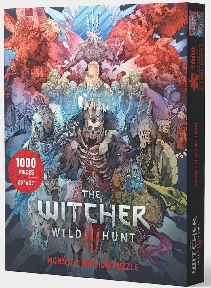Dark Horse Comics Puzzles > Jigsaw Puzzles Dark Horse: 1000pc Witcher 3 Wild Hunt - Monster Faction 761568009620 STL235639