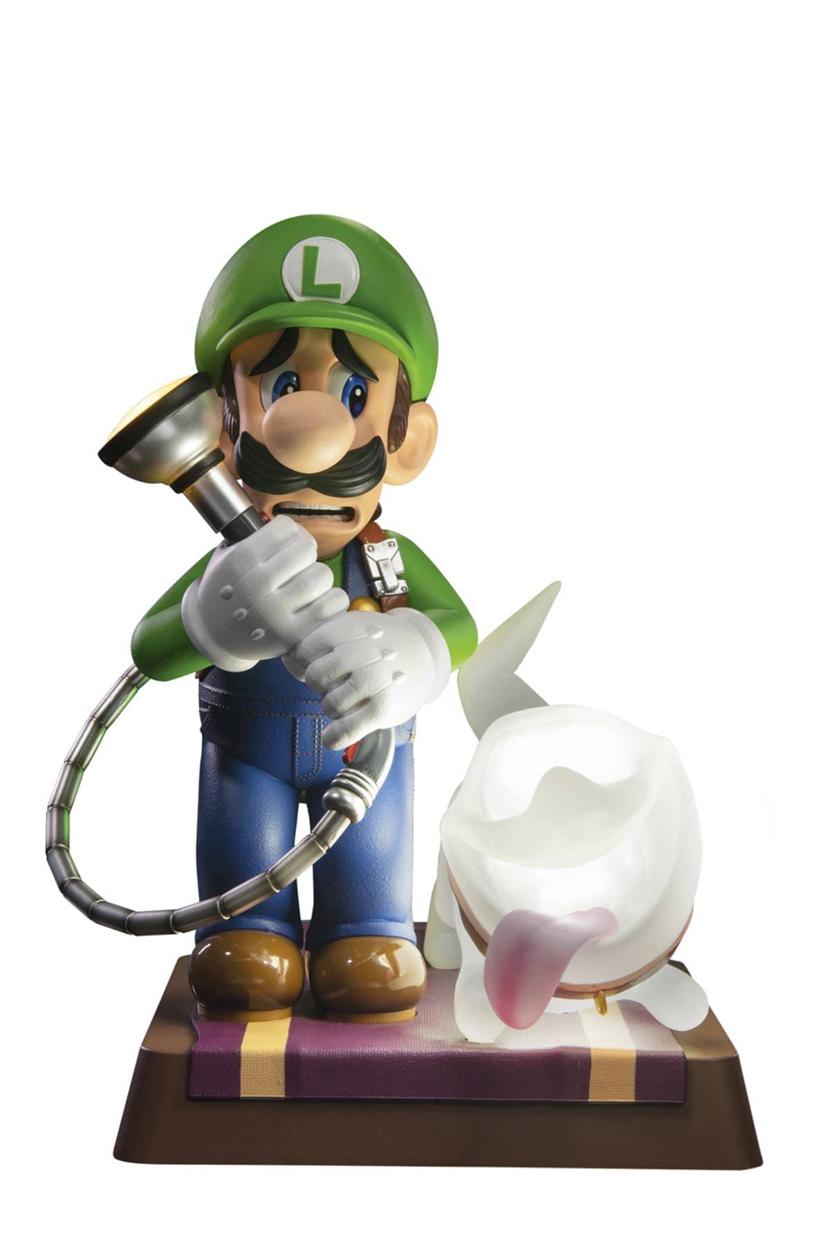 Dark Horse Comics Toys > Statues > Other Statues First 4 Figures: Nintendo - Luigi & Polterpup (Luigi's Mansion 3) 761568005684 JAN230495