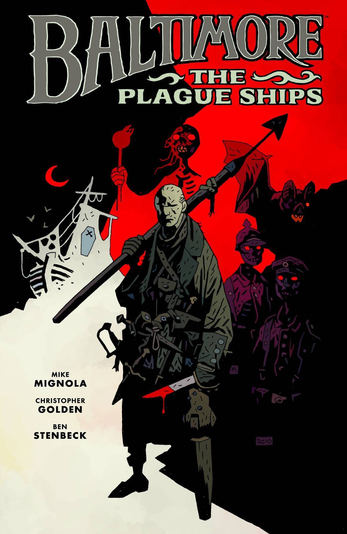 DARK HORSE PRH Graphic Novel Baltimore HC Vol 01 Plague Ships 9781595826732 FEB110016