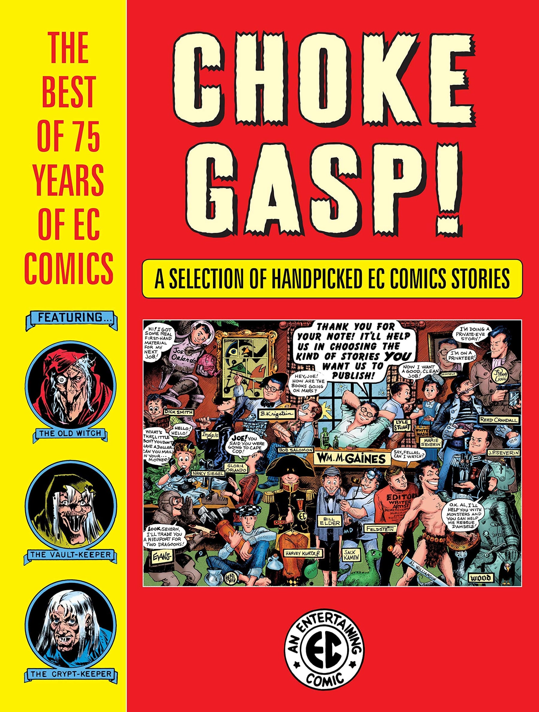 DARK HORSE PRH Graphic Novel Choke Gasp The Best Of 75 Years Of Ec Comics HC (New Ptg) 9781506715841 NOV218047