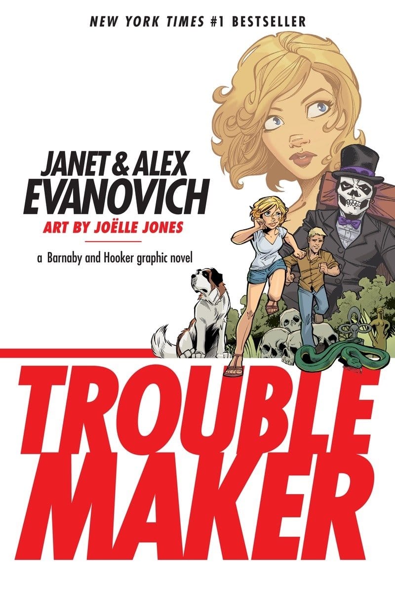 DARK HORSE PRH Graphic Novel Janet Evanovich Troublemaker TP 9781595827227 MAR110031