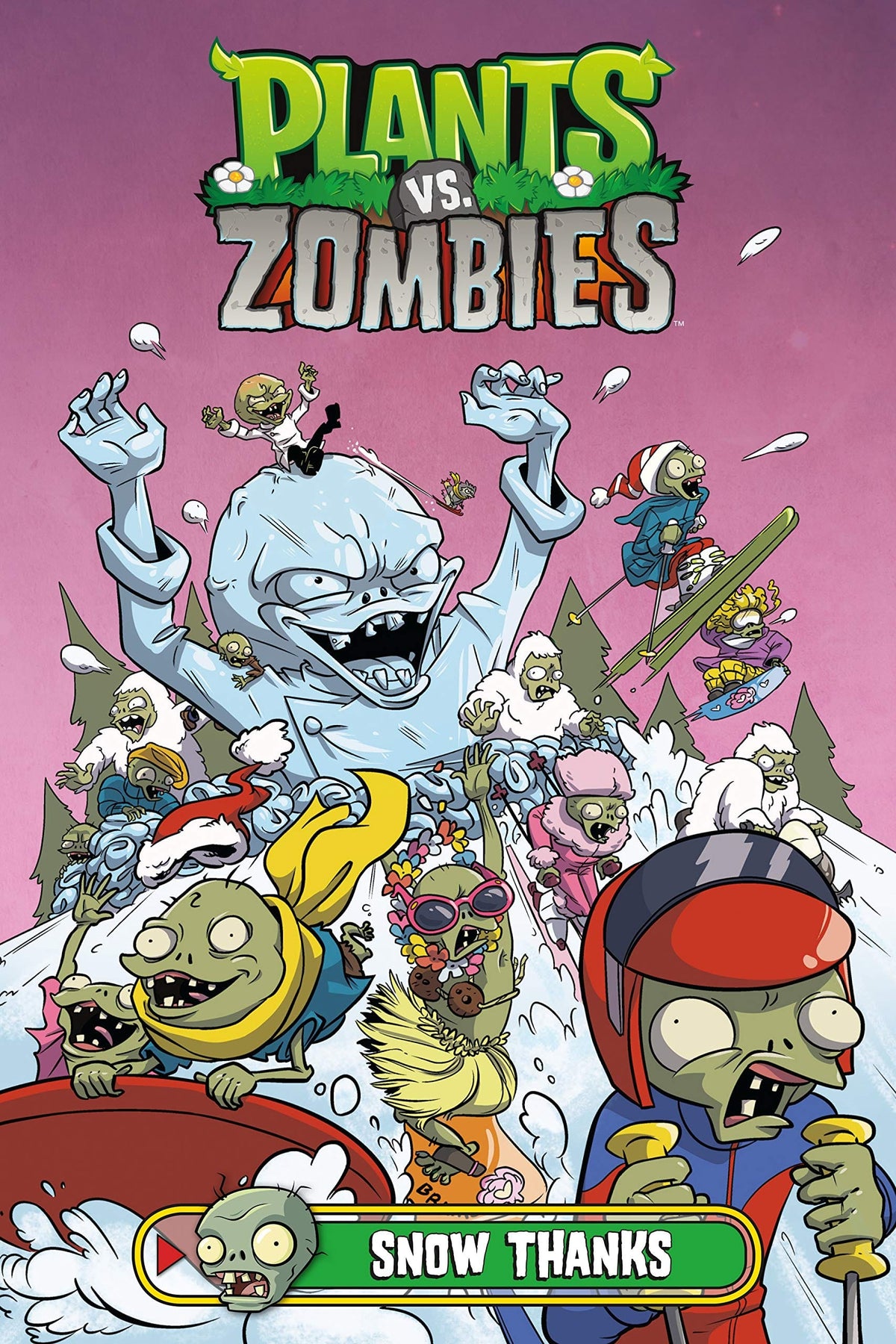 DARK HORSE PRH Graphic Novel Plants Vs Zombies HC Snow Thanks New Ptg 9781506708393 AUG198633
