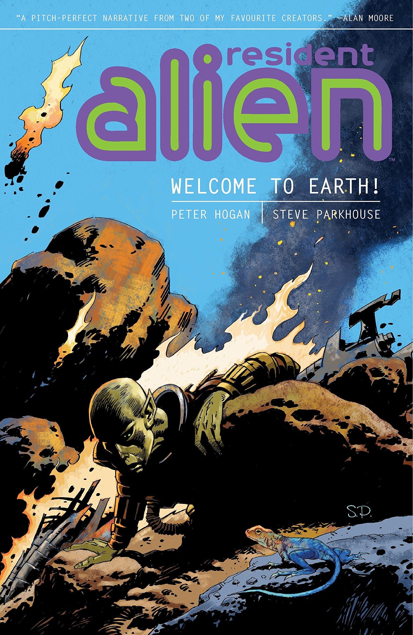 DARK HORSE PRH Graphic Novel Resident Alien TP Vol 01 Welcome To Earth 9781616550172 OCT120046