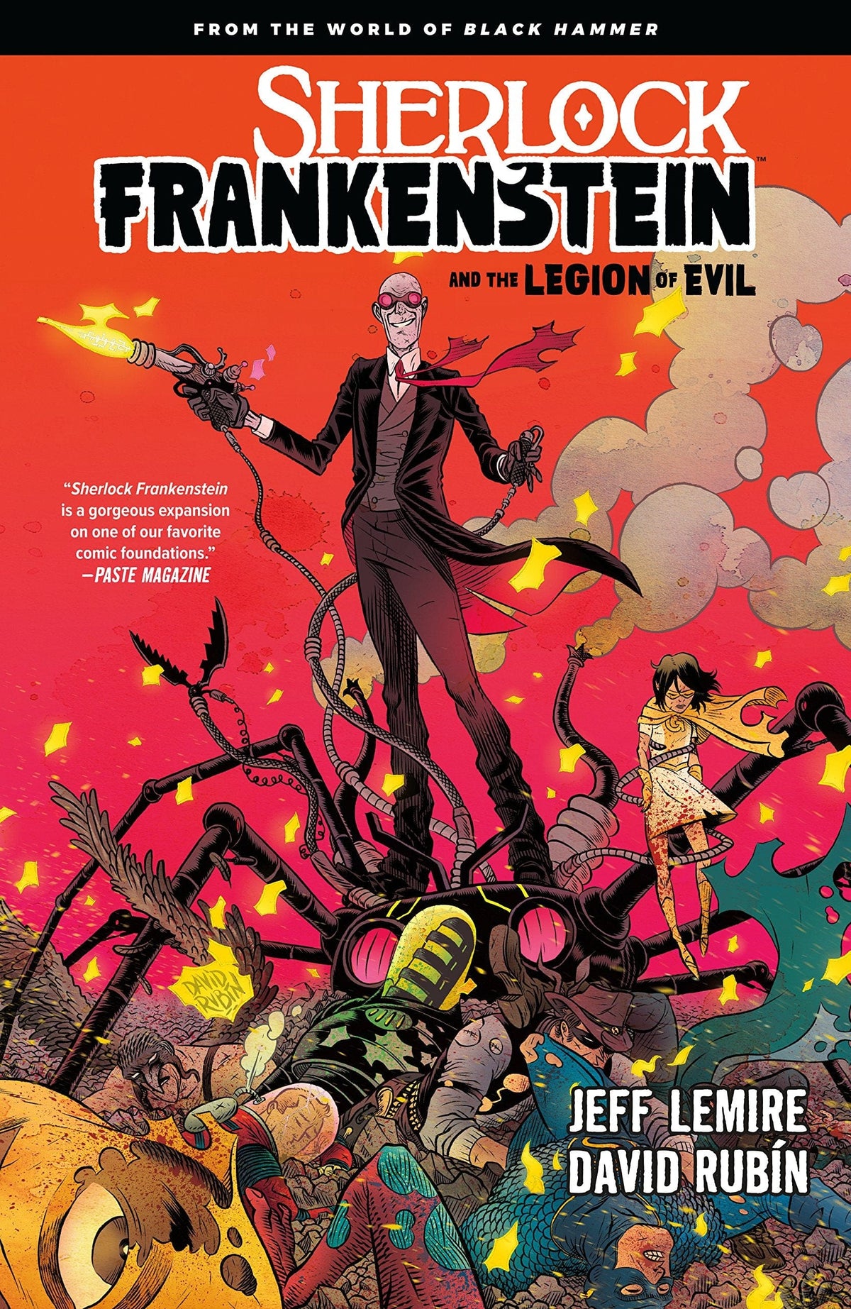 DARK HORSE PRH Graphic Novel Sherlock Frankenstein Legion Of Evil From Black Hammer TP 9781506705262 JAN180101