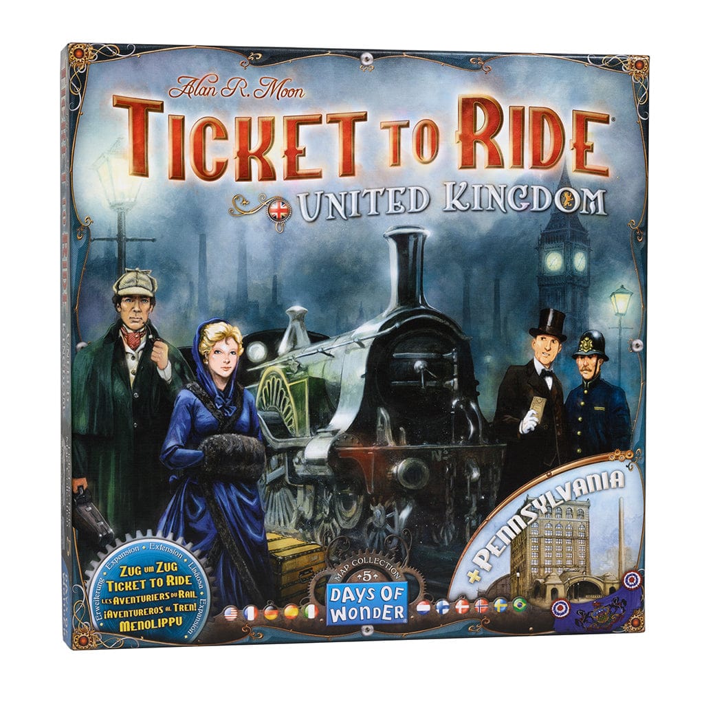 Ticket to Ride: United Kingdom & Pennsylvania (Map Collection 5) - Third Eye