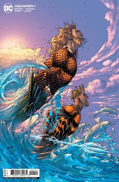 AQUAMEN #1 COVER F 1:25 JIM LEE & SCOTT WILLIAMS CARD STOCK VARIANT - Third Eye