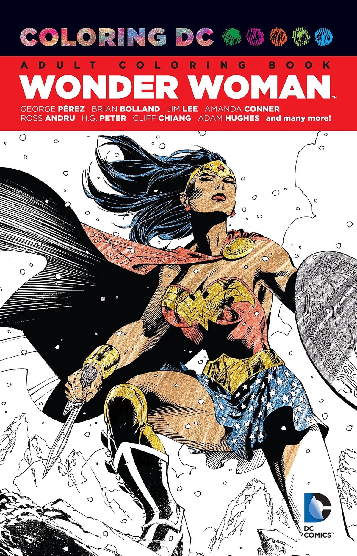 DC Comics Books > Activity Books Coloring DC: Wonder Woman 9781401267292
