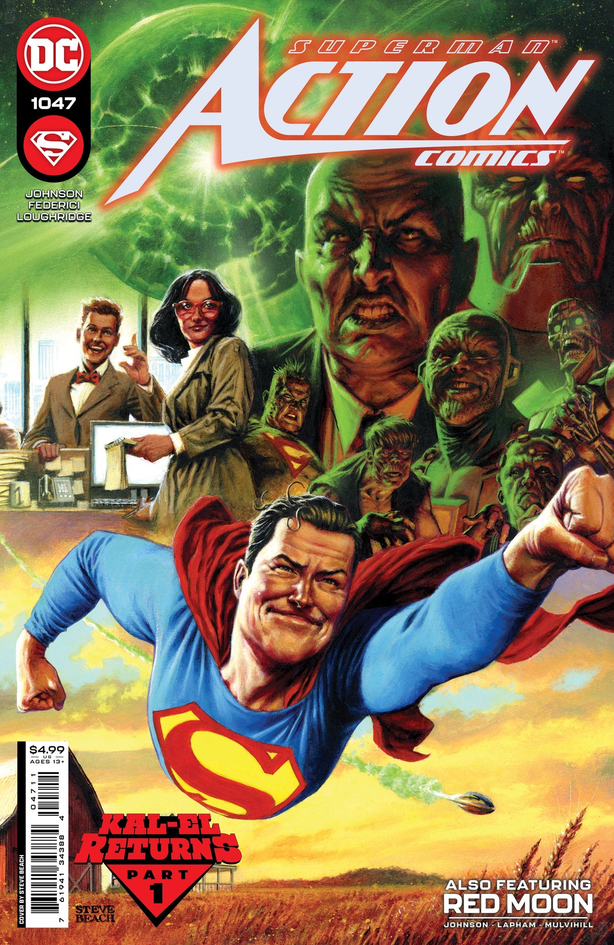 DC Comics Comic Books ACTION COMICS #1047 CVR A STEVE BEACH 76194134388404711 0722DC064