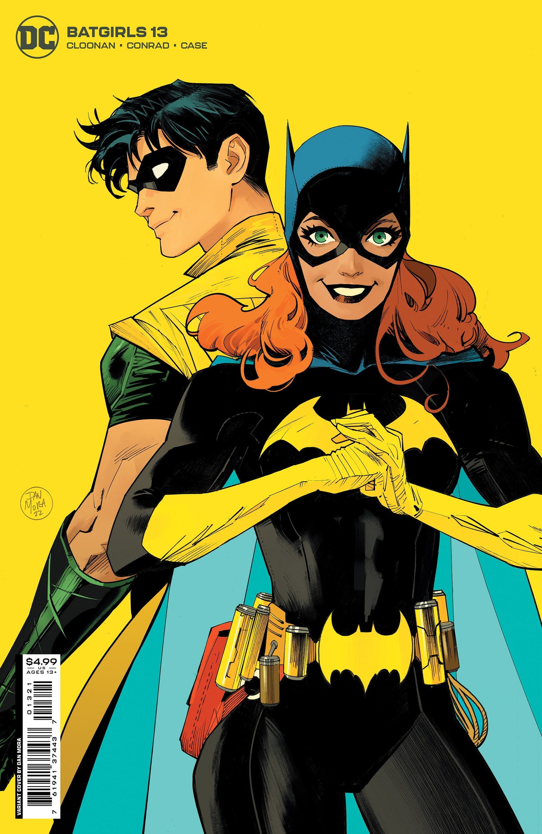 BATGIRLS #13 CVR B DAN MORA CARD STOCK VAR