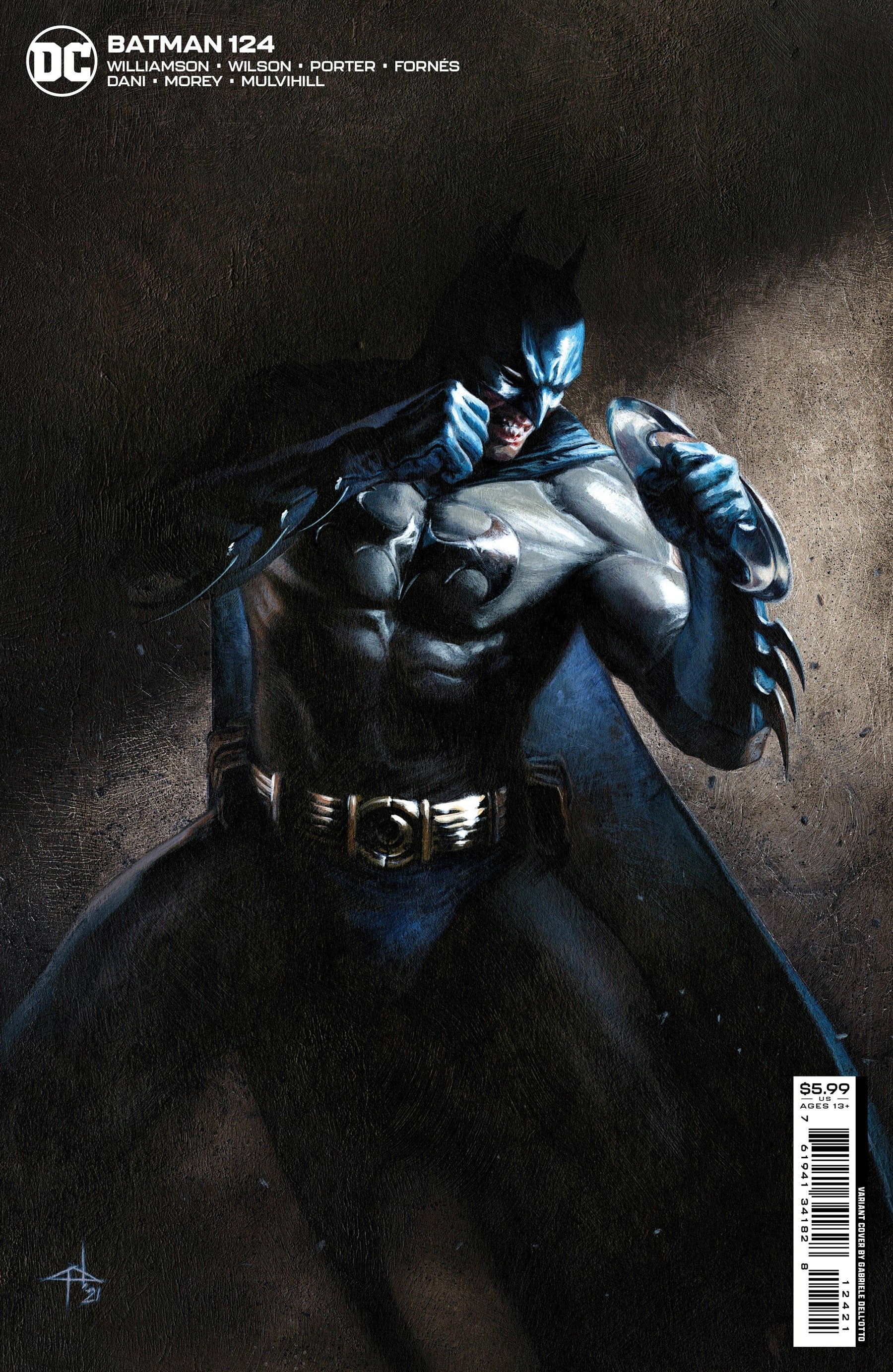 BATMAN #124 CVR B GABRIELE DELL OTTO CARD STOCK VAR