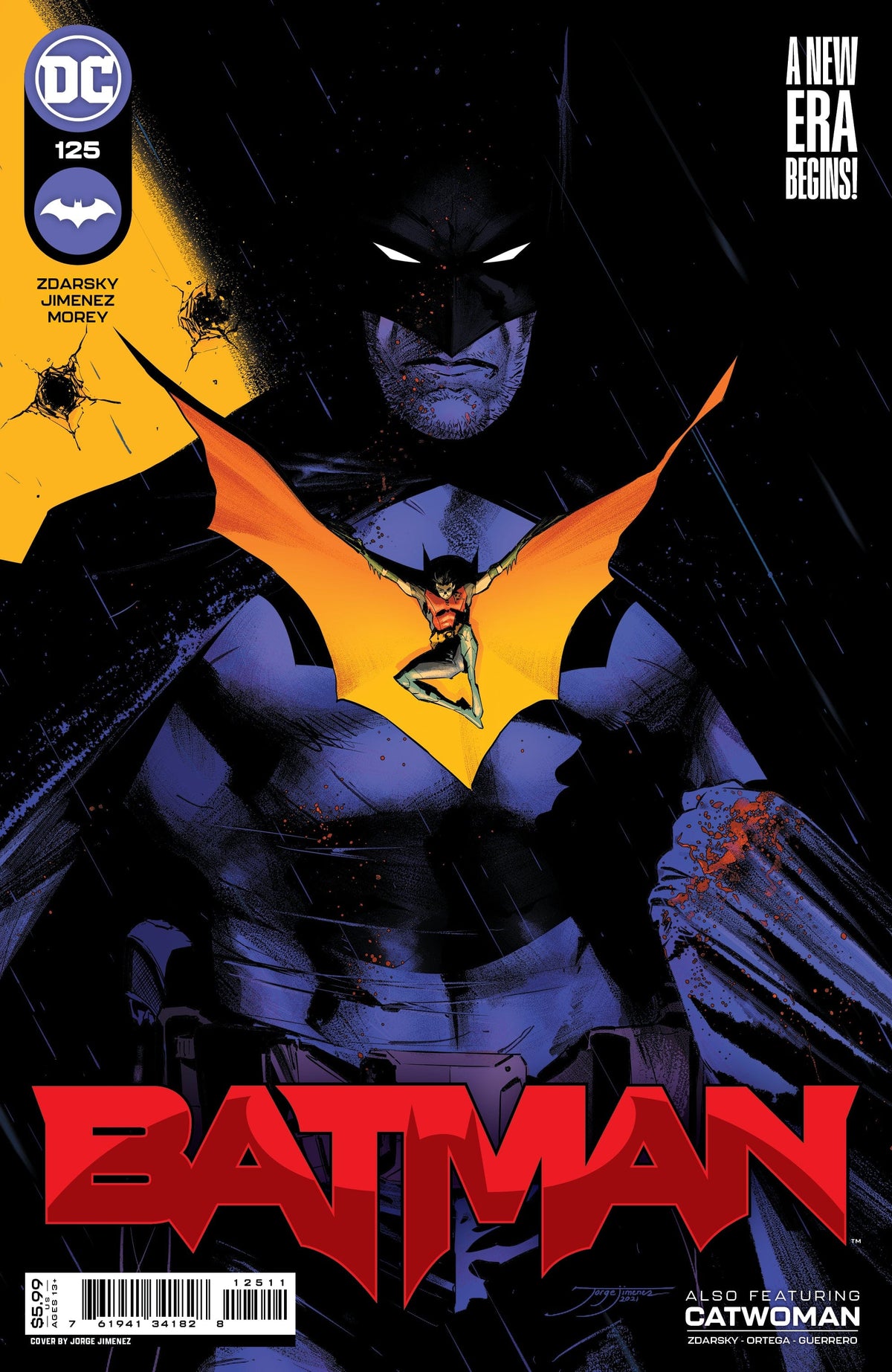 BATMAN #125 CVR A JORGE JIMENEZ - Third Eye