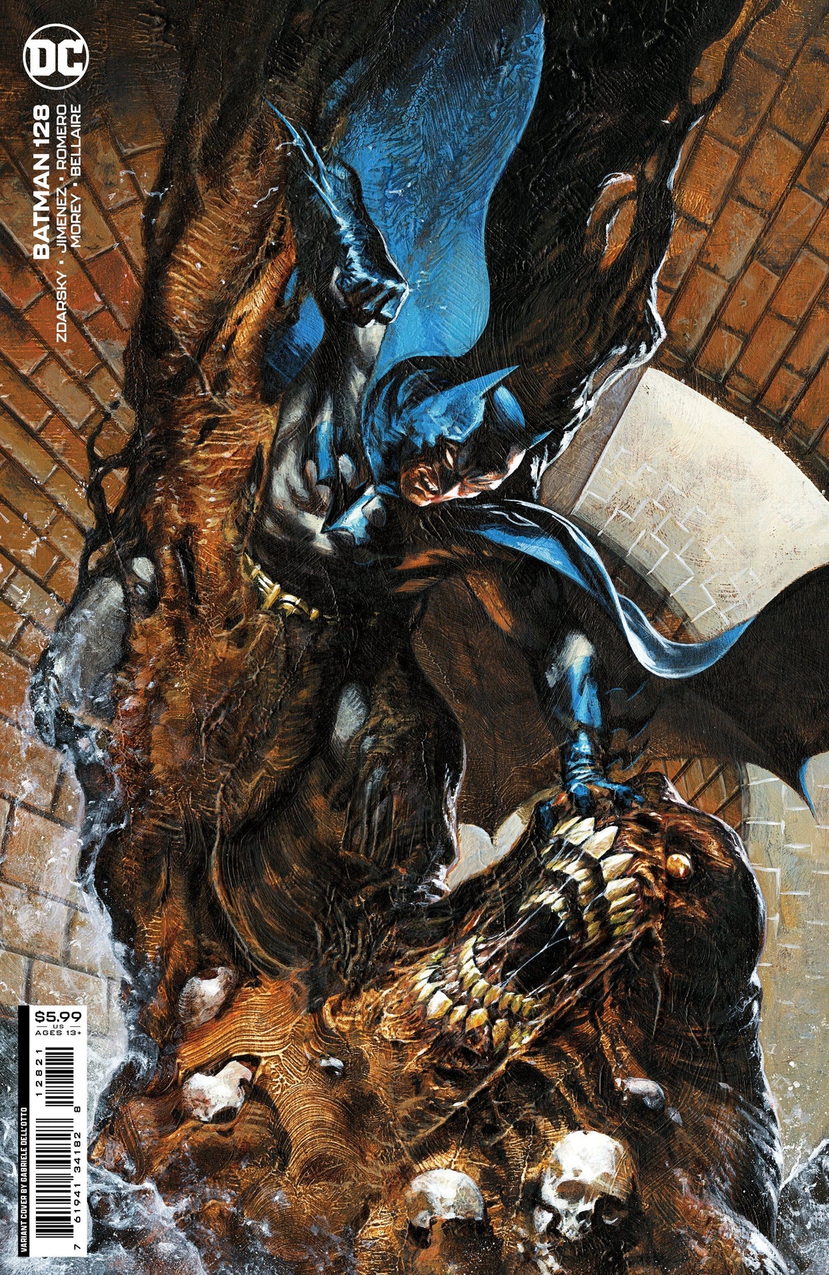 DC Comics Comic Books BATMAN #128 CVR B GABRIELE DELL OTTO CARD STOCK VAR 76194134182812821 0822DC002