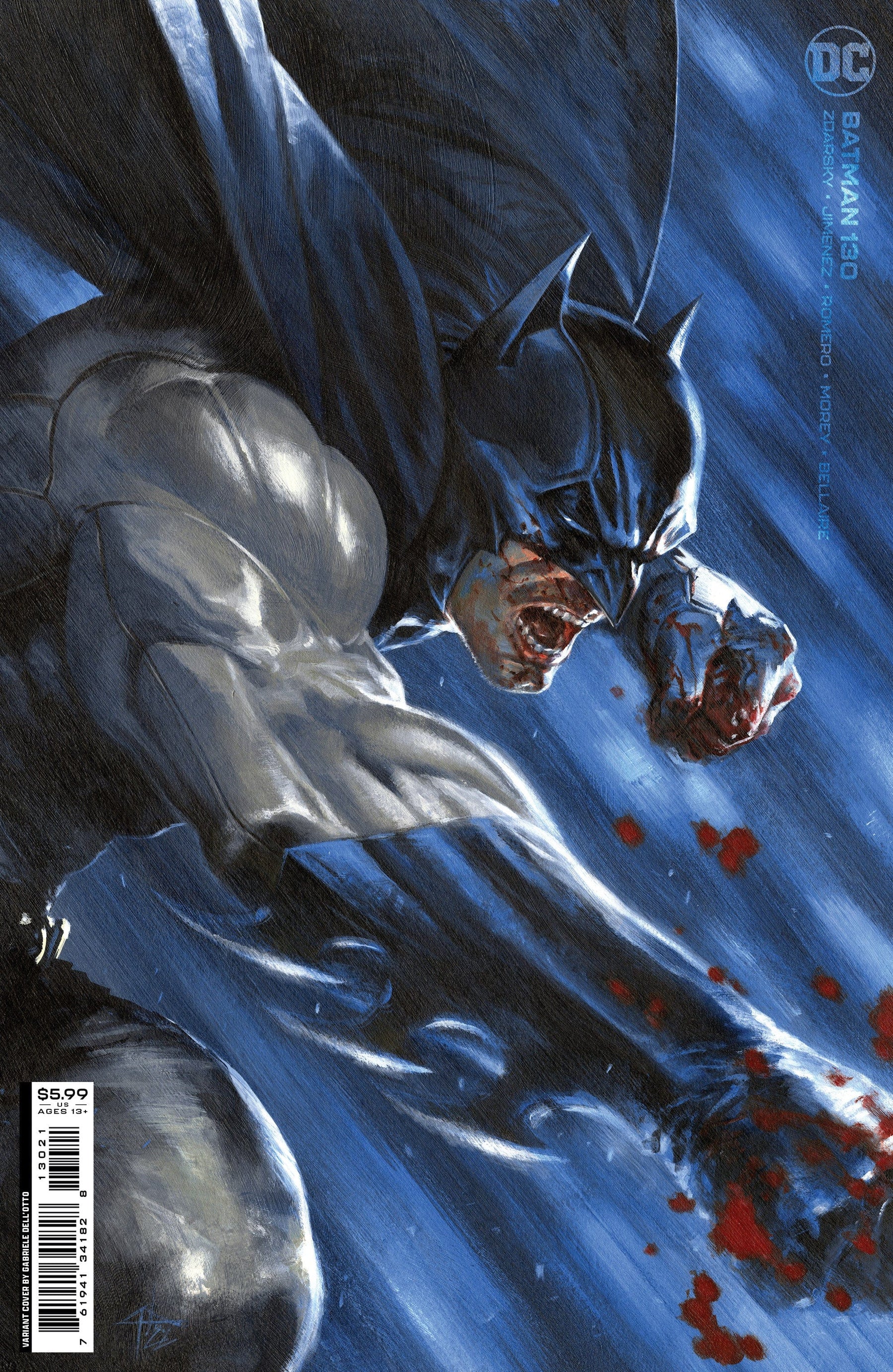 BATMAN #130 CVR B GABRIELE DELL OTTO CARD STOCK VAR