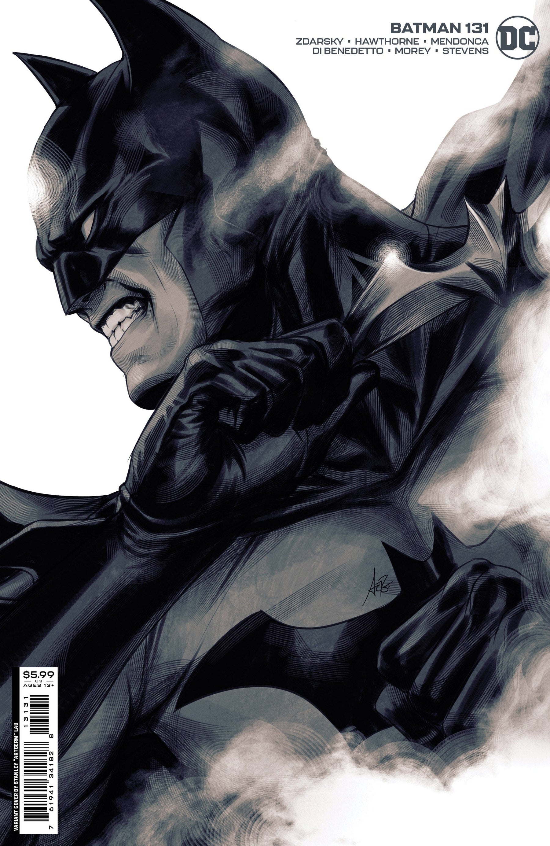 BATMAN #131 CVR C STANLEY ARTGERM LAU CARD STOCK VAR