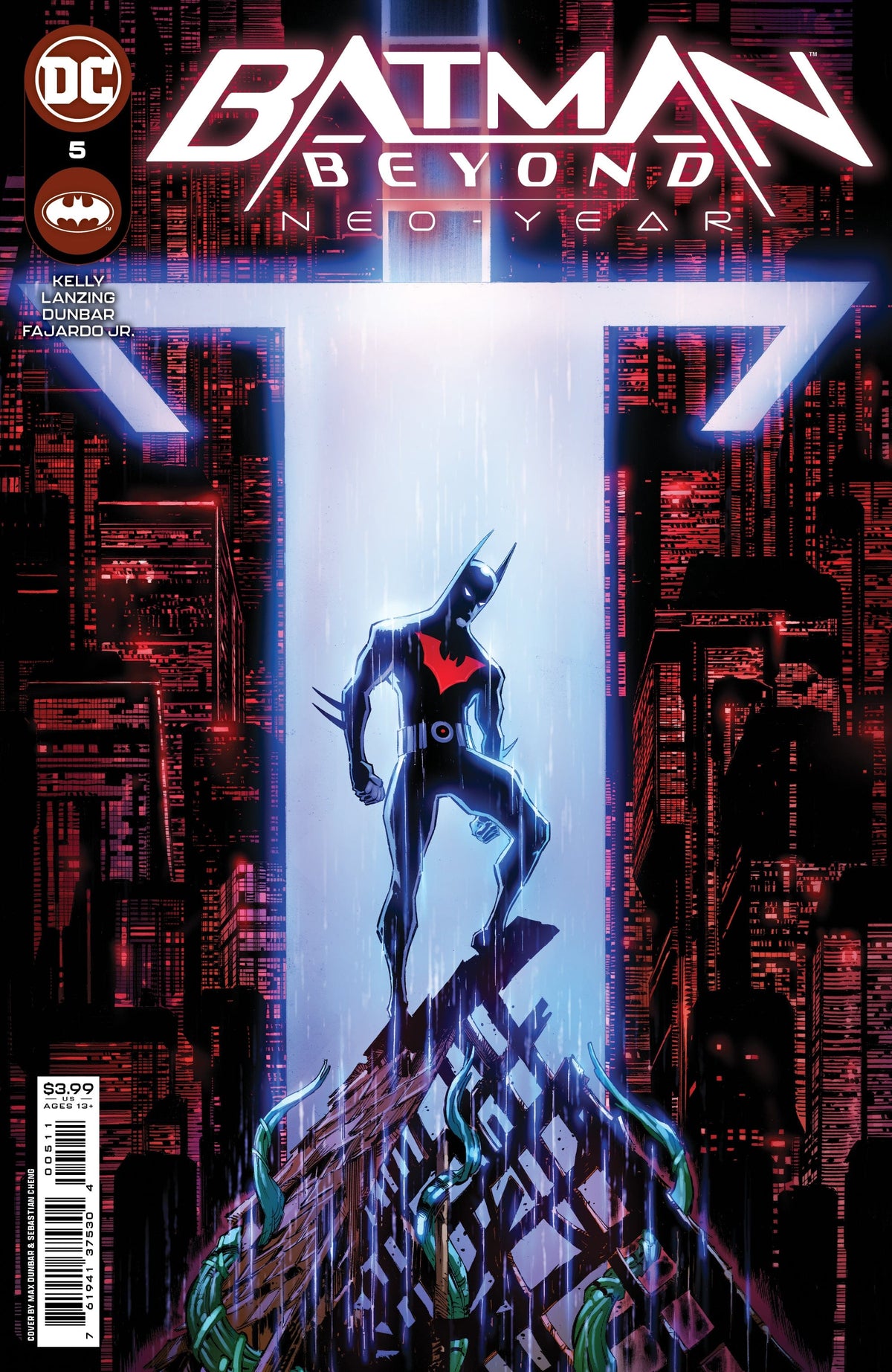 DC Comics Comic Books BATMAN BEYOND NEO-YEAR #5 (OF 6) CVR A MAX DUNBAR 76194137530400511 0622DC108