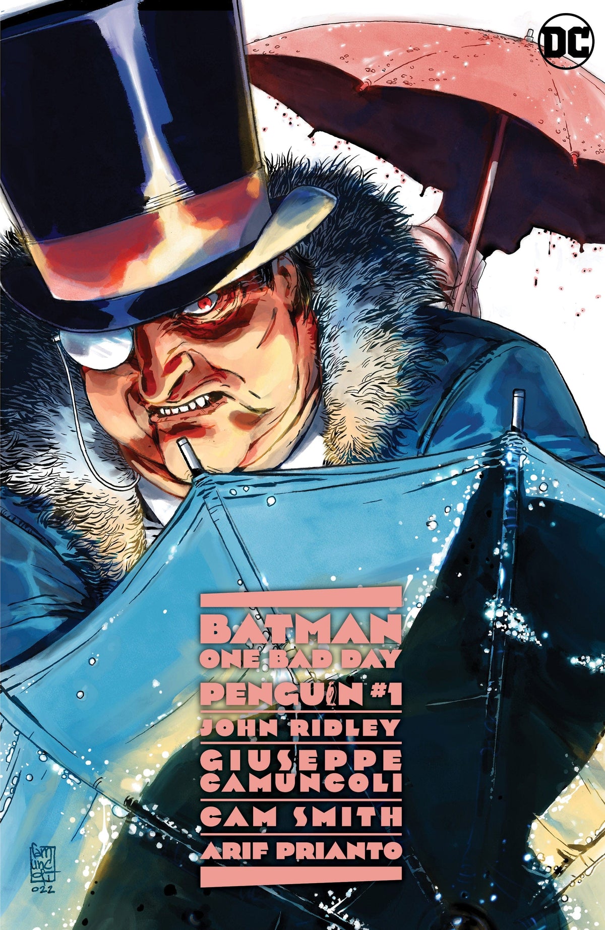 DC Comics Comic Books BATMAN ONE BAD DAY PENGUIN #1 (ONE SHOT) CVR A GIUSEPPE CAMUNCOLI 76194137736000111 0822DC013