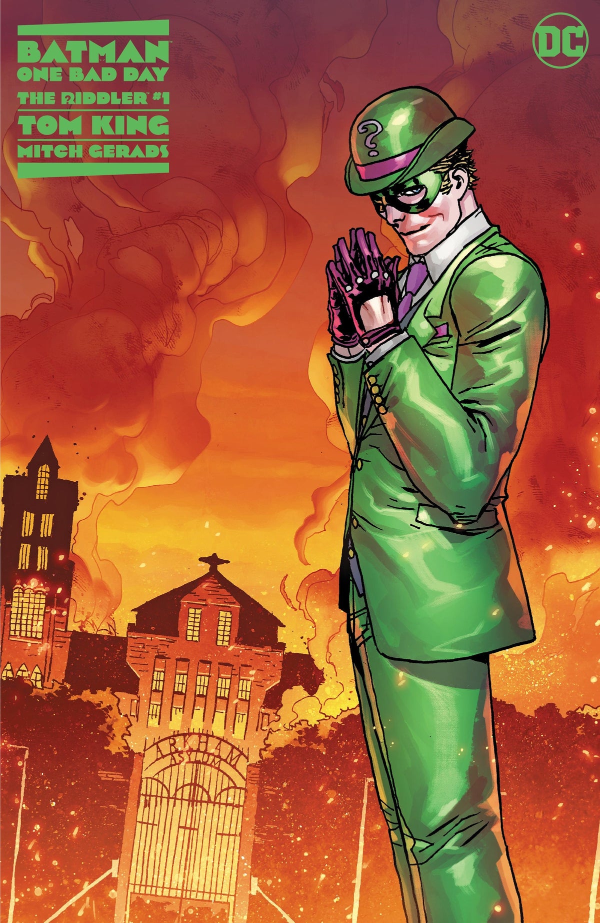 DC Comics Comic Books BATMAN ONE BAD DAY THE RIDDLER #1 (ONE SHOT) CVR F GIUSEPPE CAMUNCOLI PREMIUM VAR 76194137588500161 0622DC819