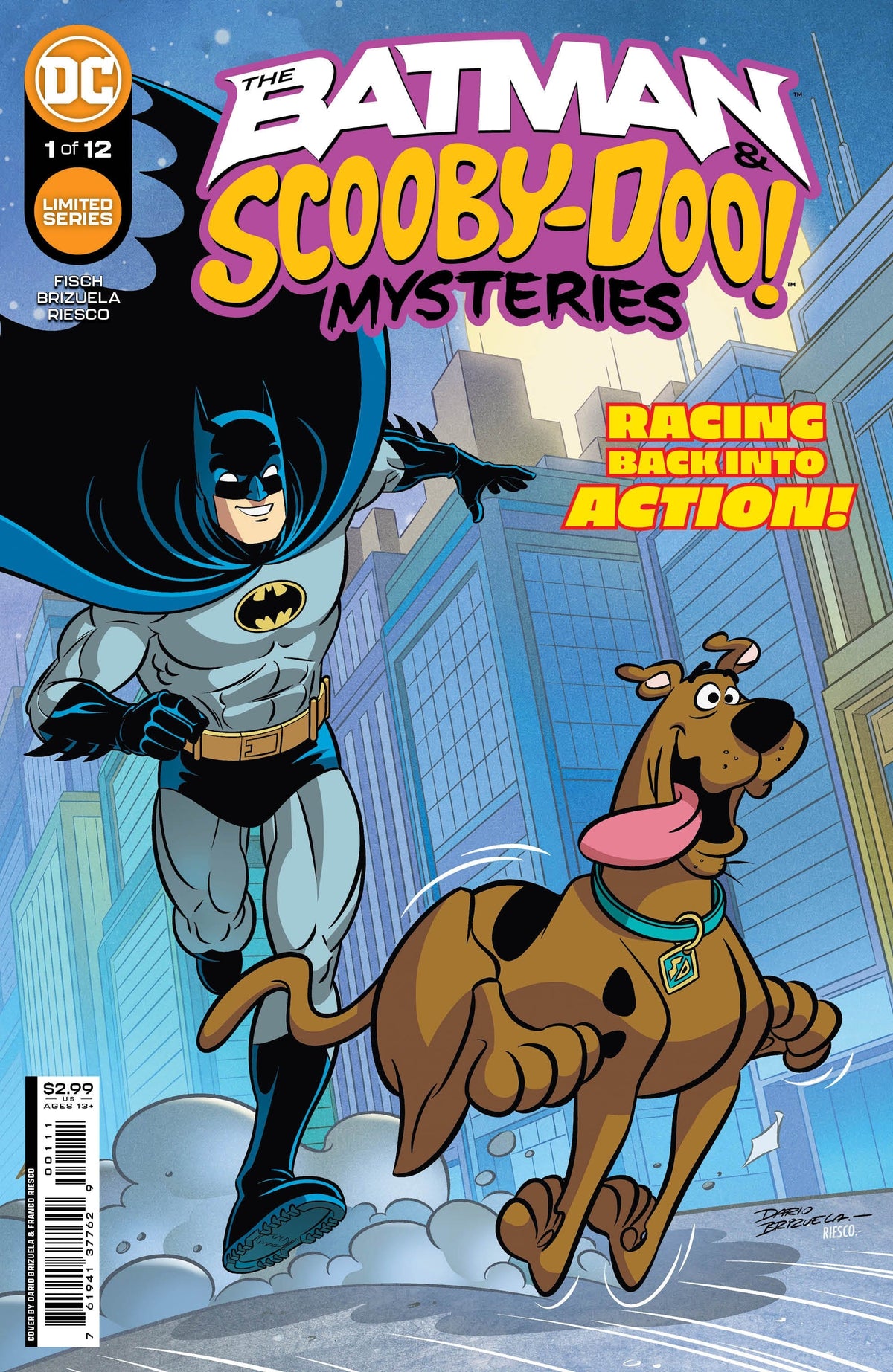 DC Comics Comic Books BATMAN & SCOOBY-DOO MYSTERIES #1 76194137762900111 0822DC109